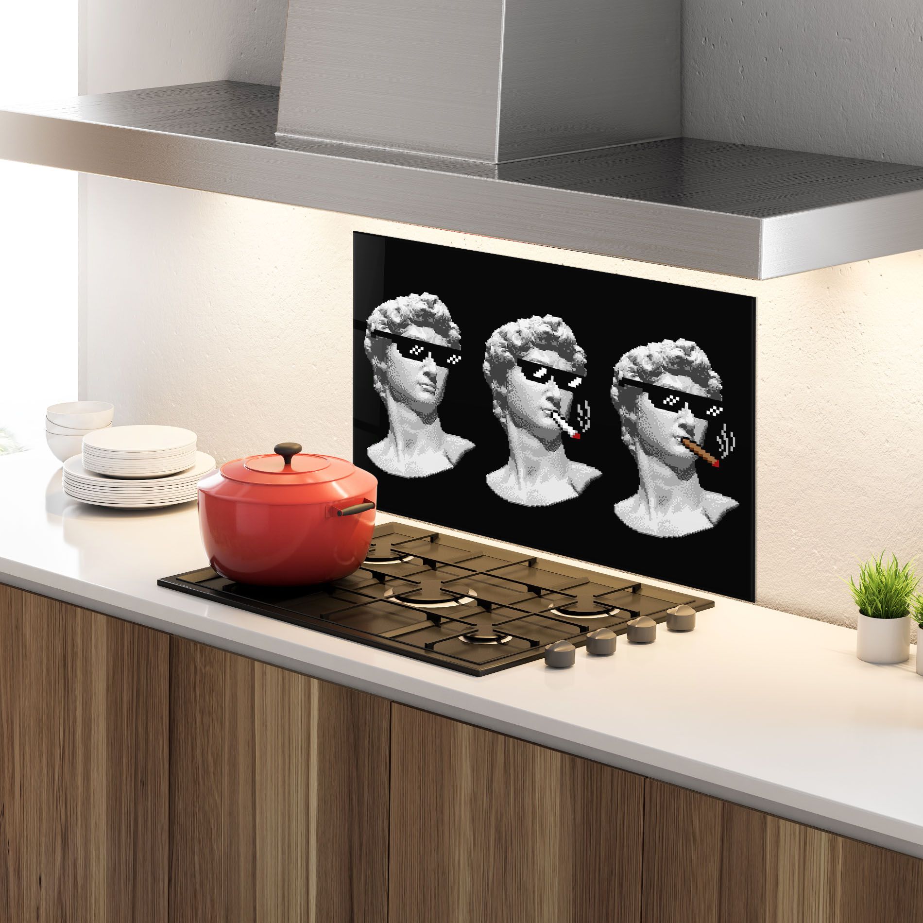 Statue Smoking mockup 4