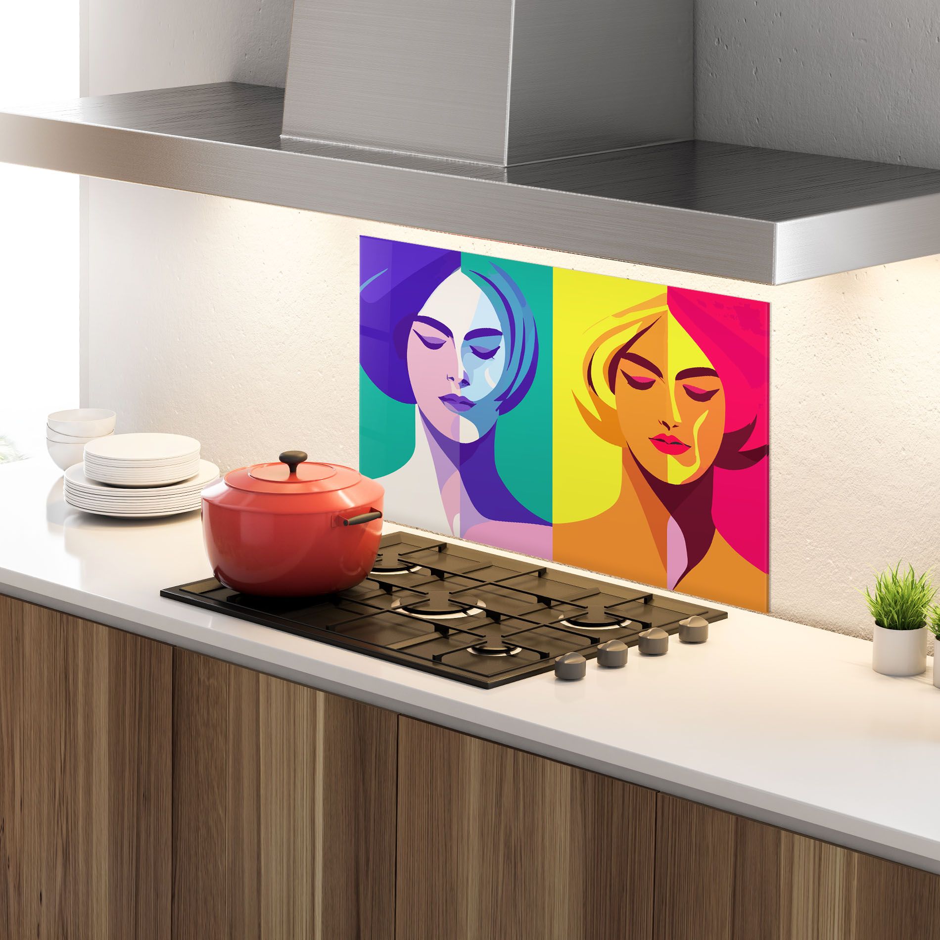 Winter Summer Girl mockup 4