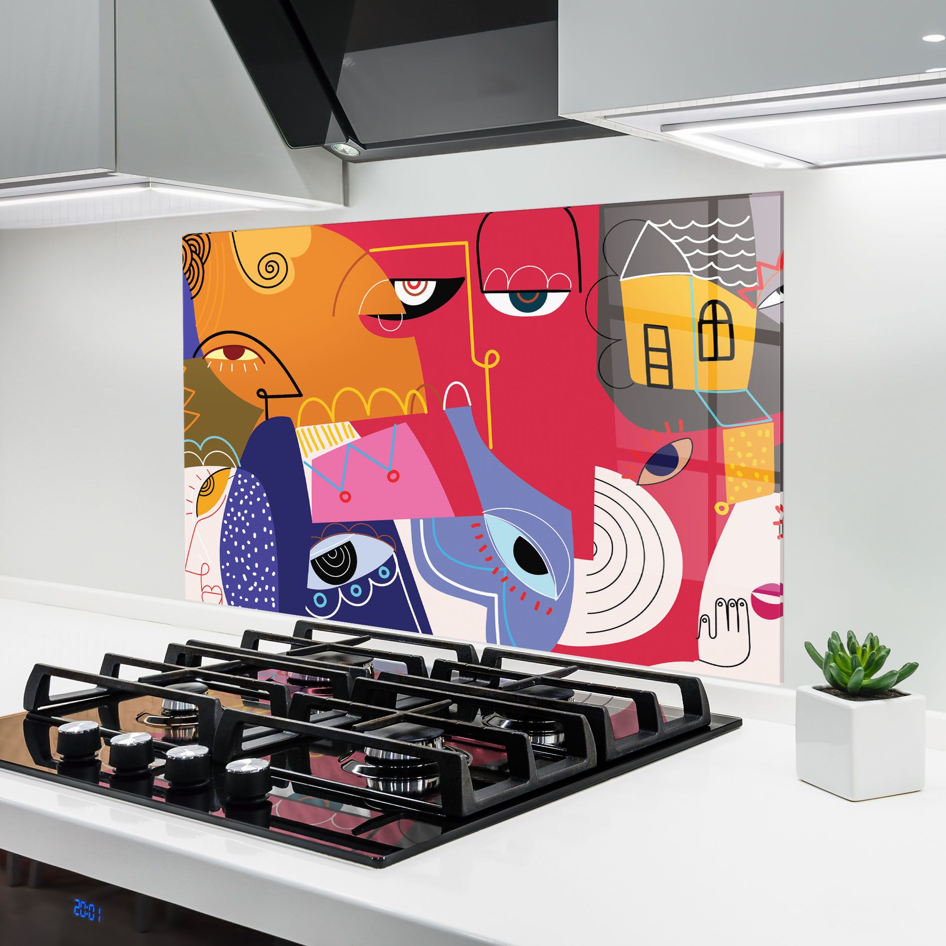 Line Eye Family mockup 6