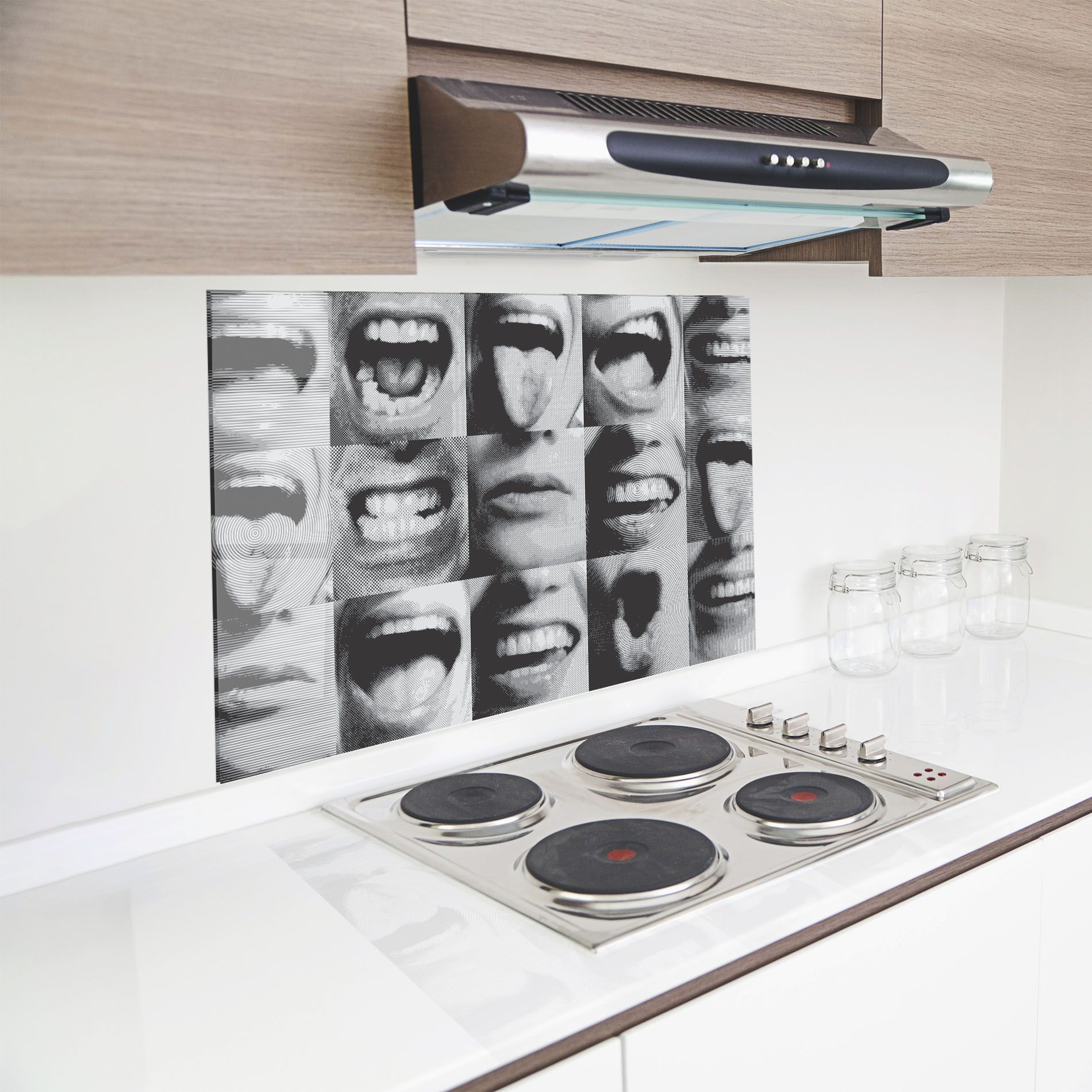 Grey Mouth Collage mockup 8