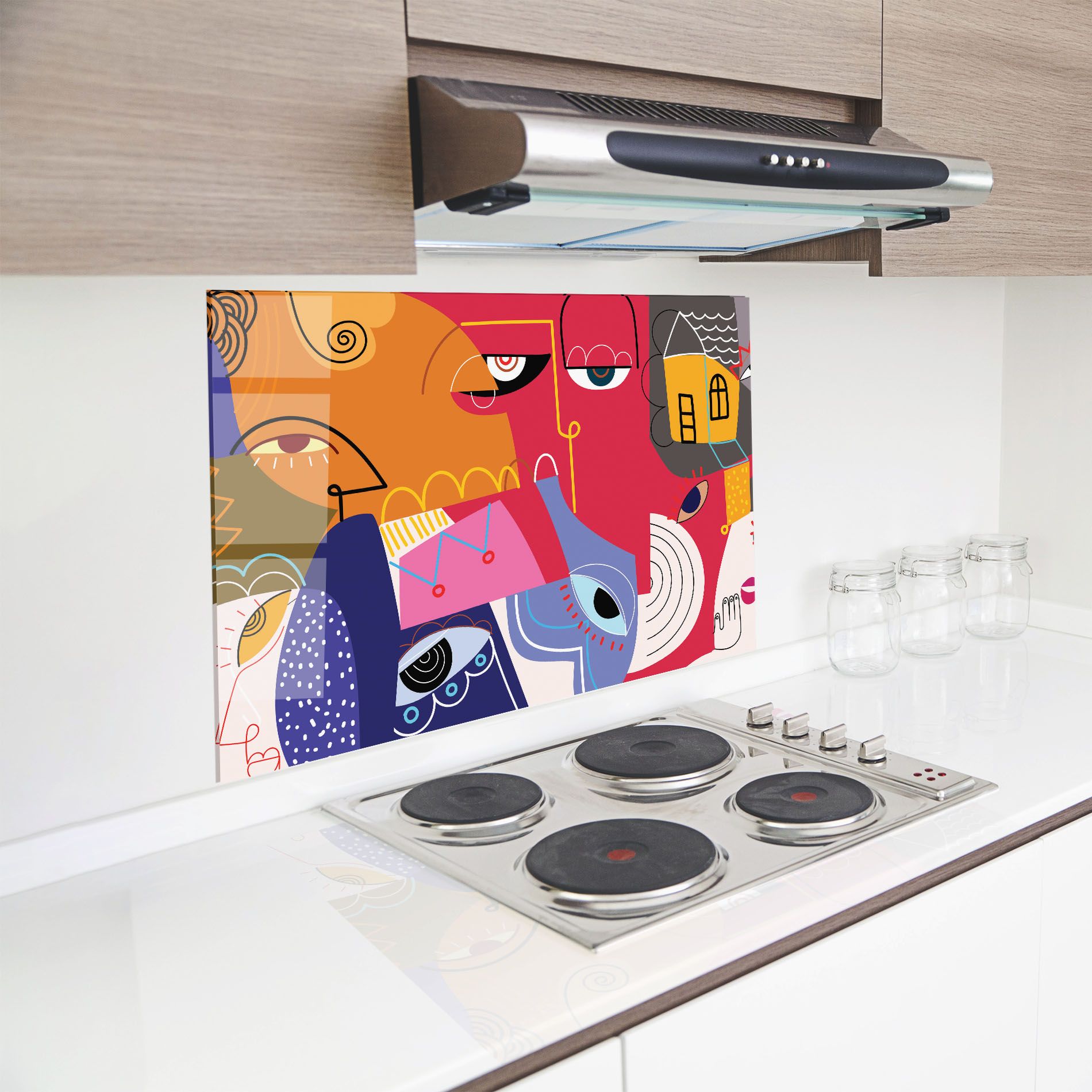 Line Eye Family mockup 8