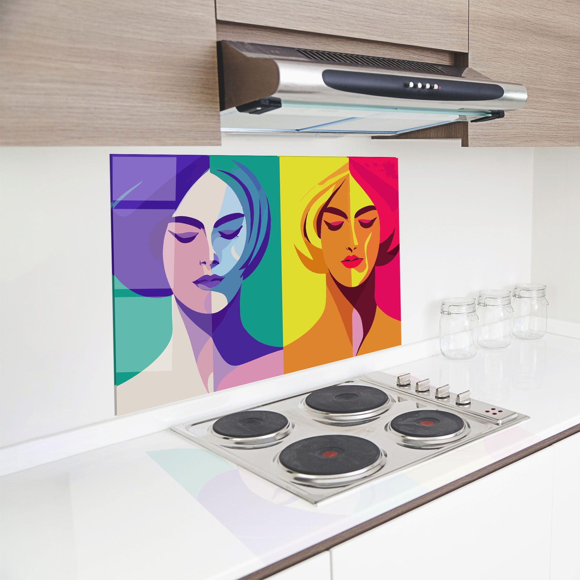 Winter Summer Girl mockup 8