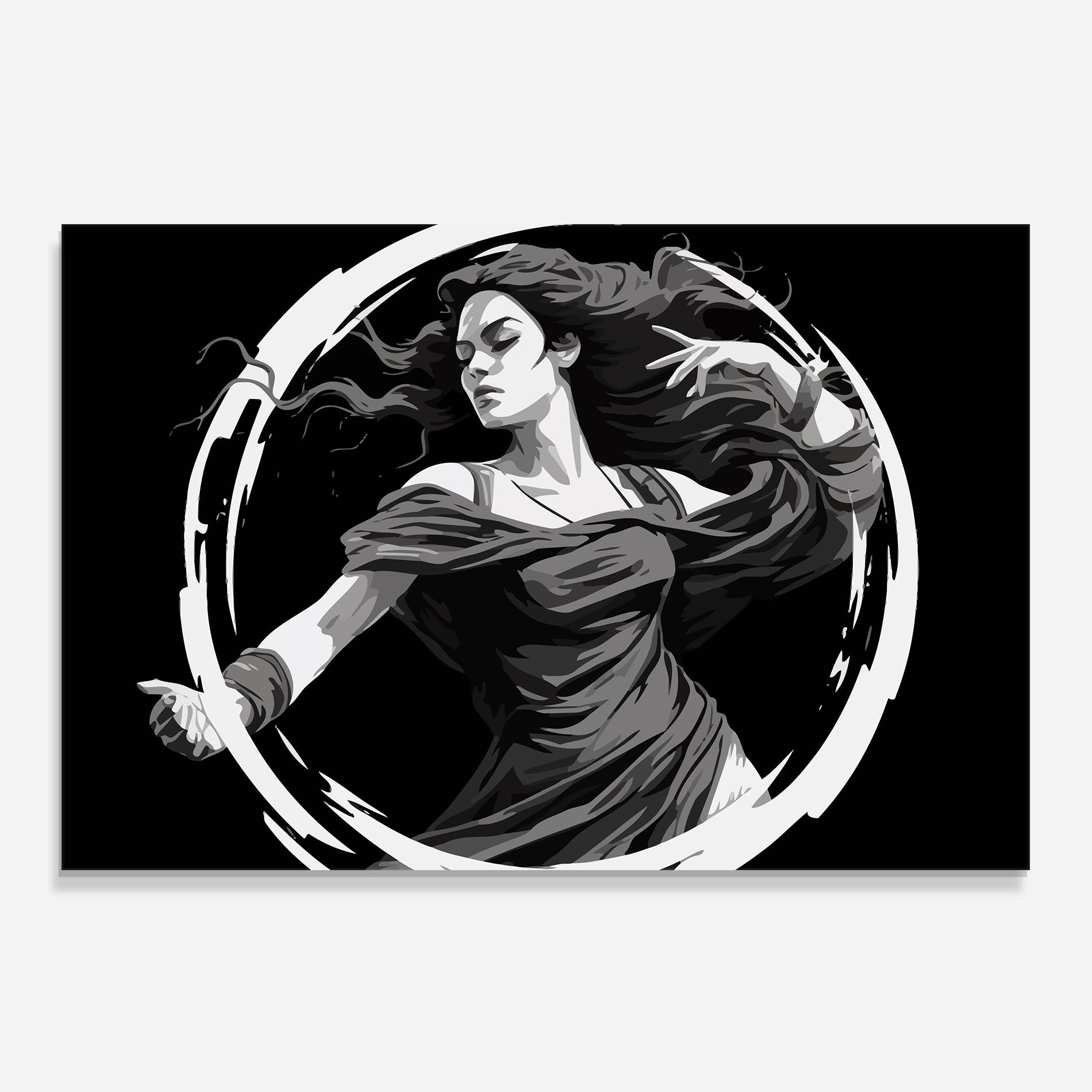 Circle Grey Lady mockup 0