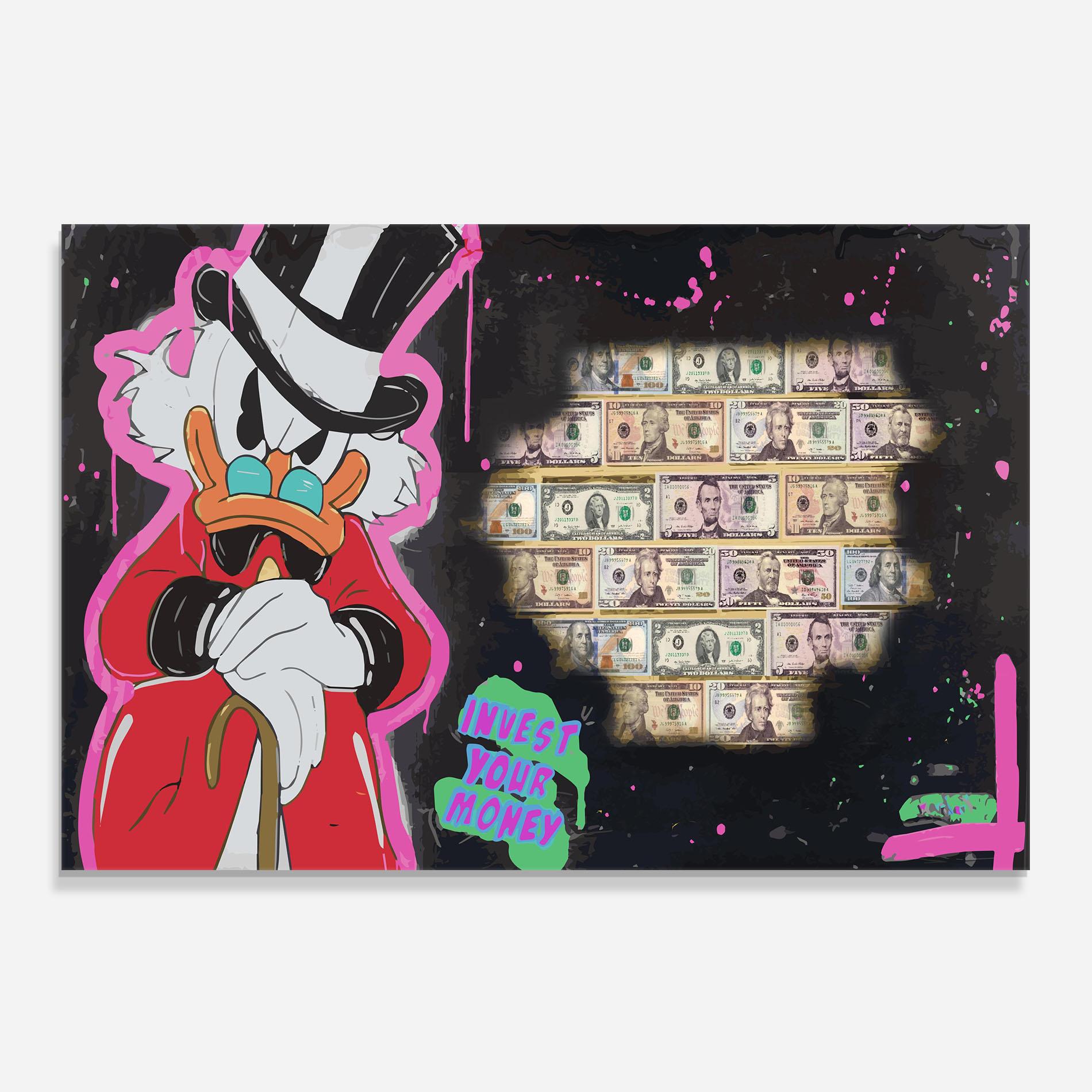 Panou Sticla Bucatarie Money Advice mockup 0