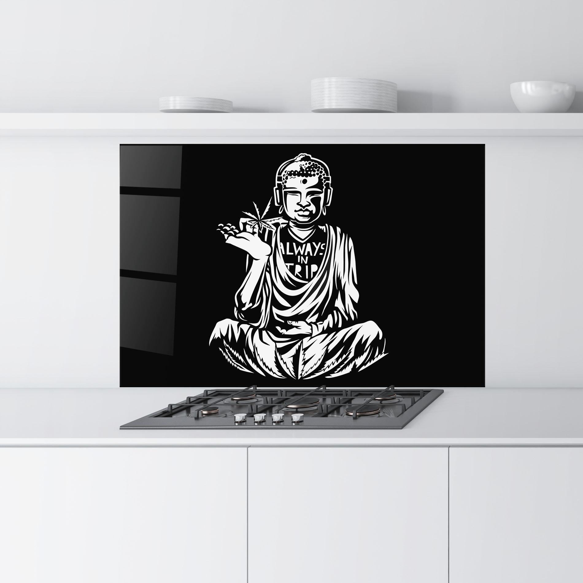 Panou Sticla Bucatarie Always Trip mockup 9