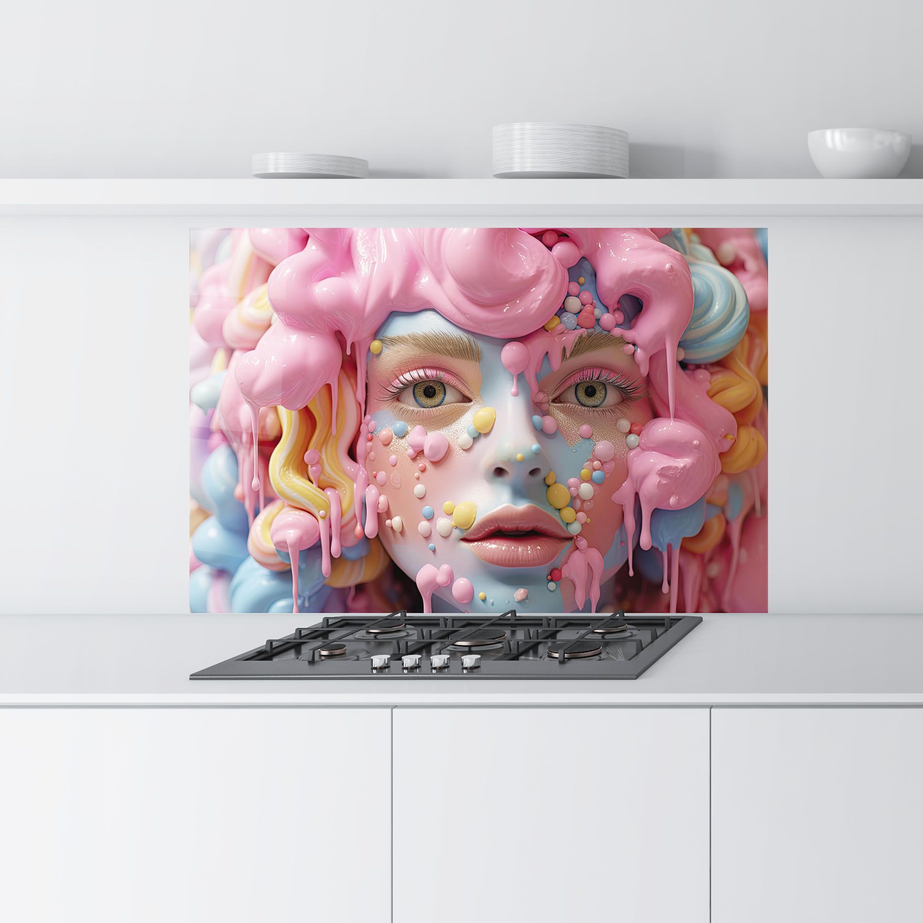 Candy Face Girl mockup 9