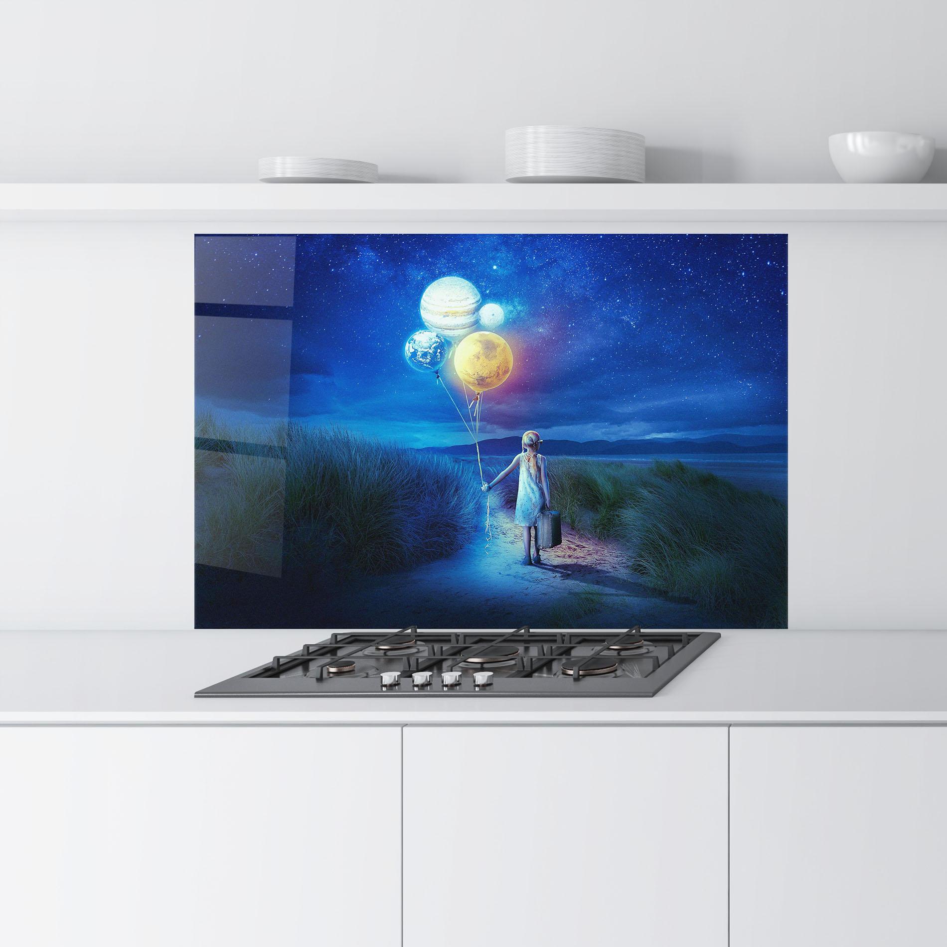 Panou Sticla Bucatarie Love Our Planet mockup 9