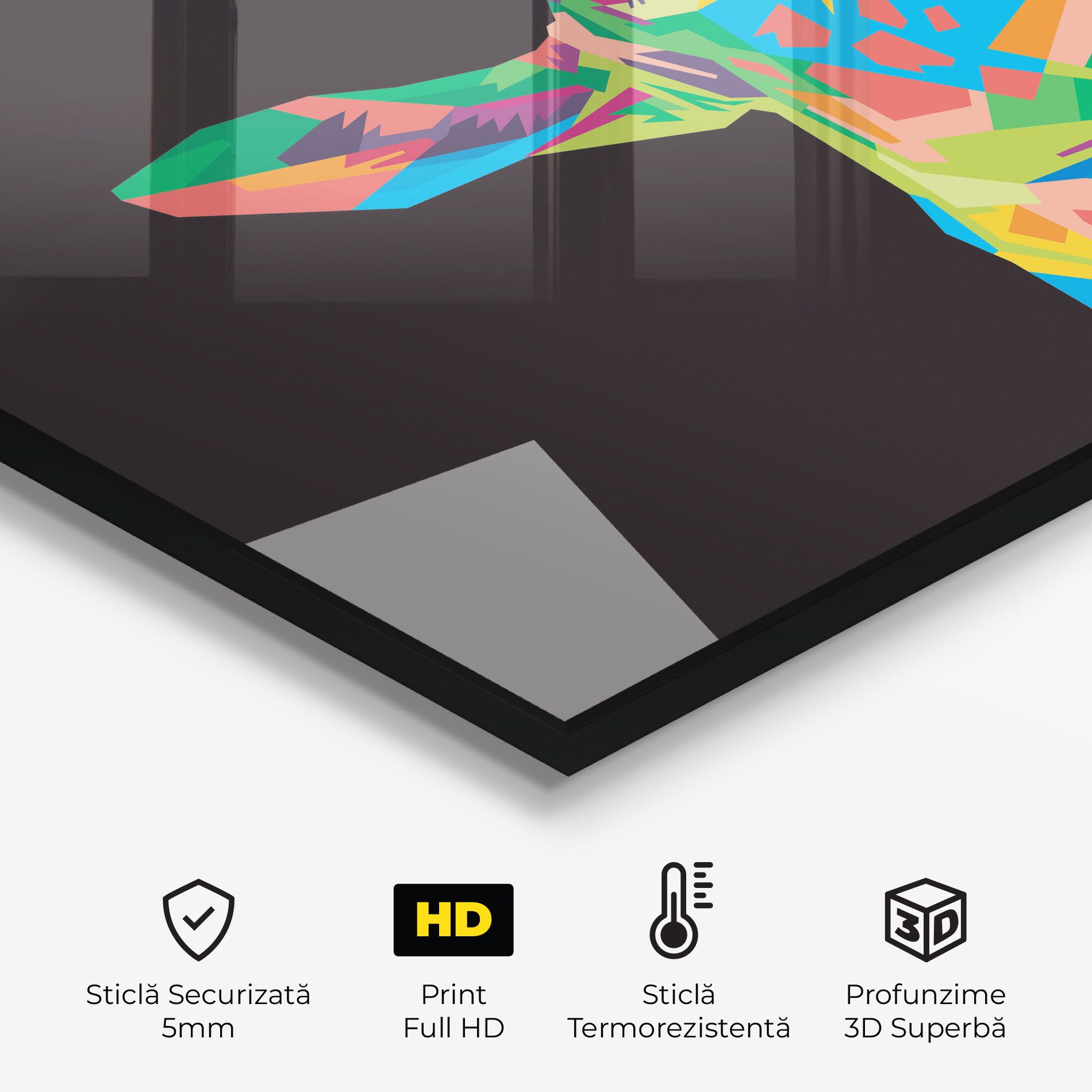 Colorful Art Giraffe mockup 2