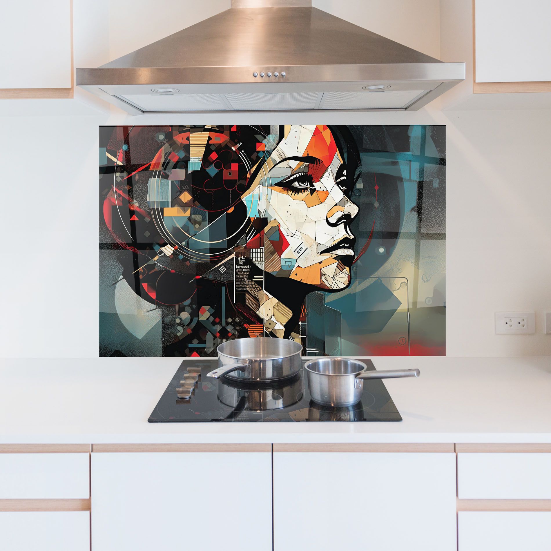 Graphical Artwork Woman mockup 5