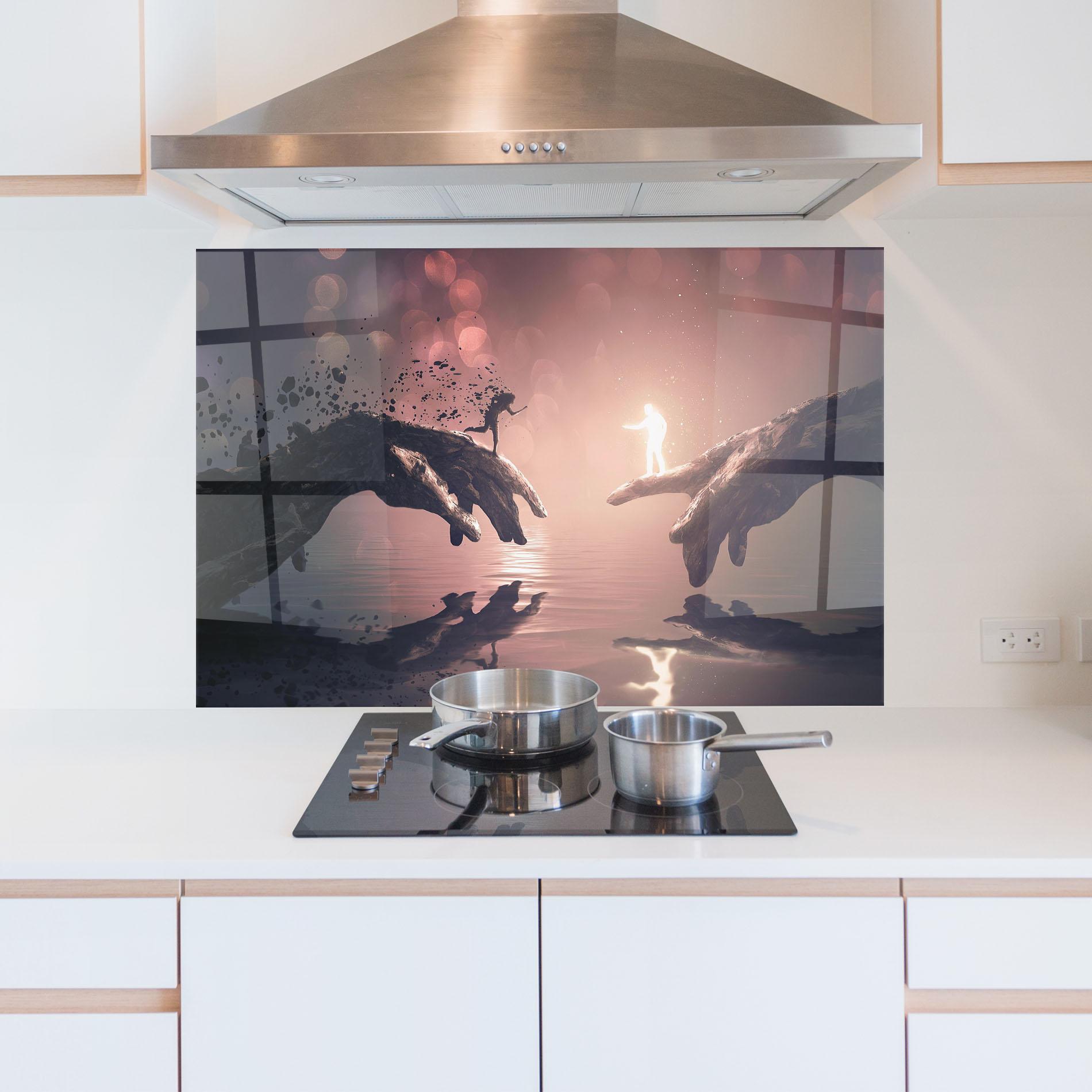 Panou Sticla Bucatarie Life Story mockup 5