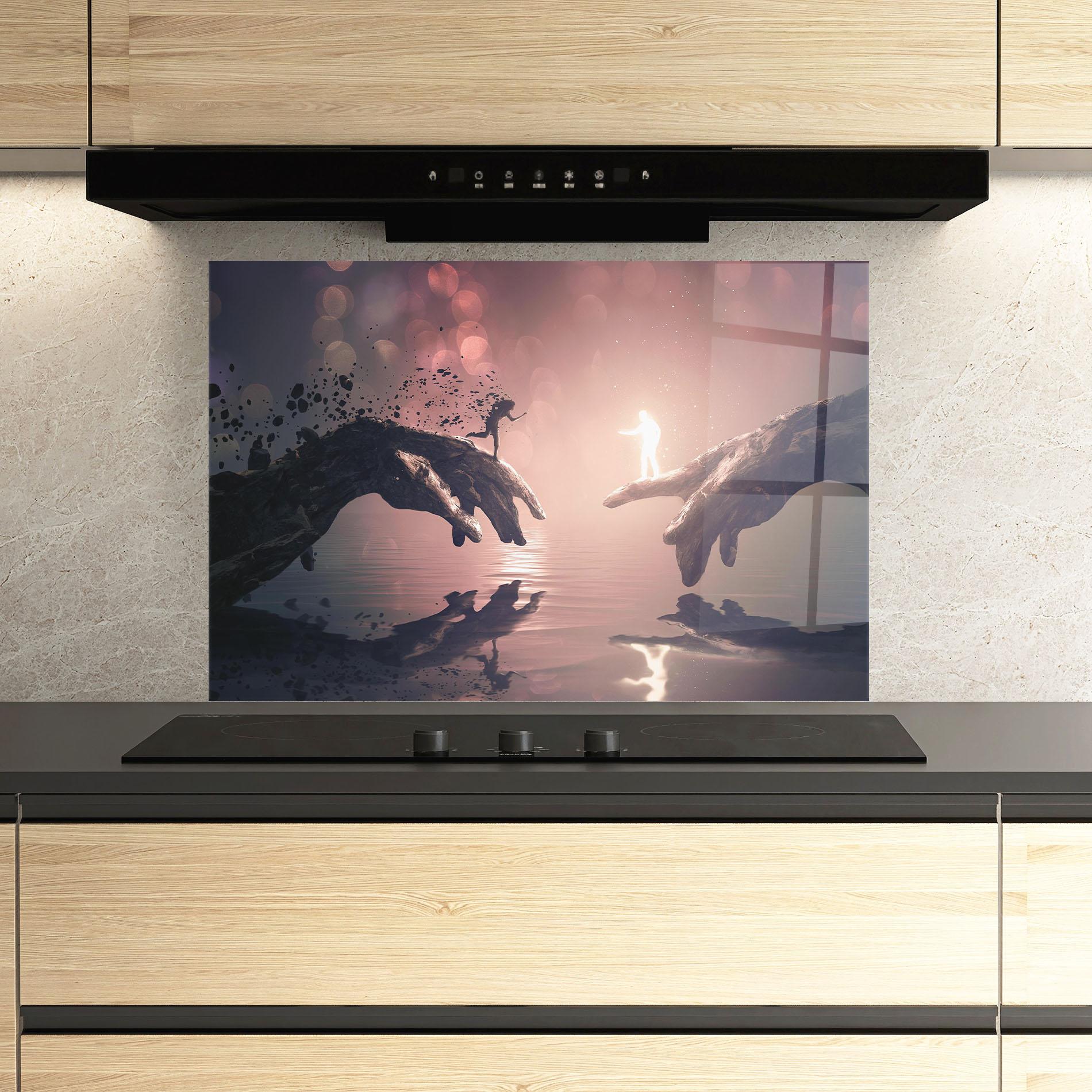 Panou Sticla Bucatarie Life Story mockup 3