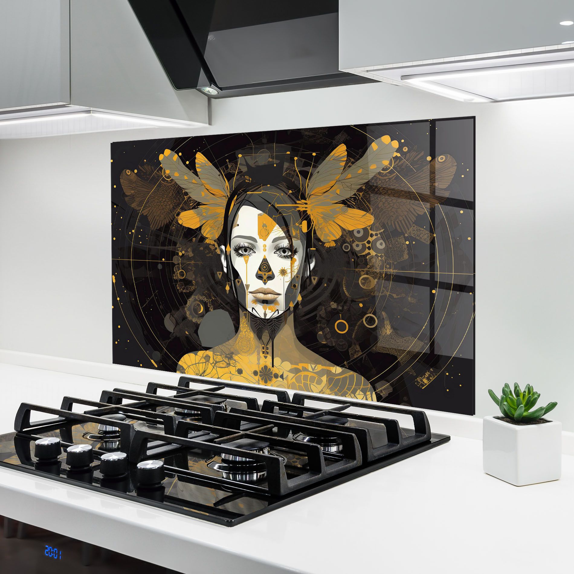 Colorful Graphical Artwork mockup 6