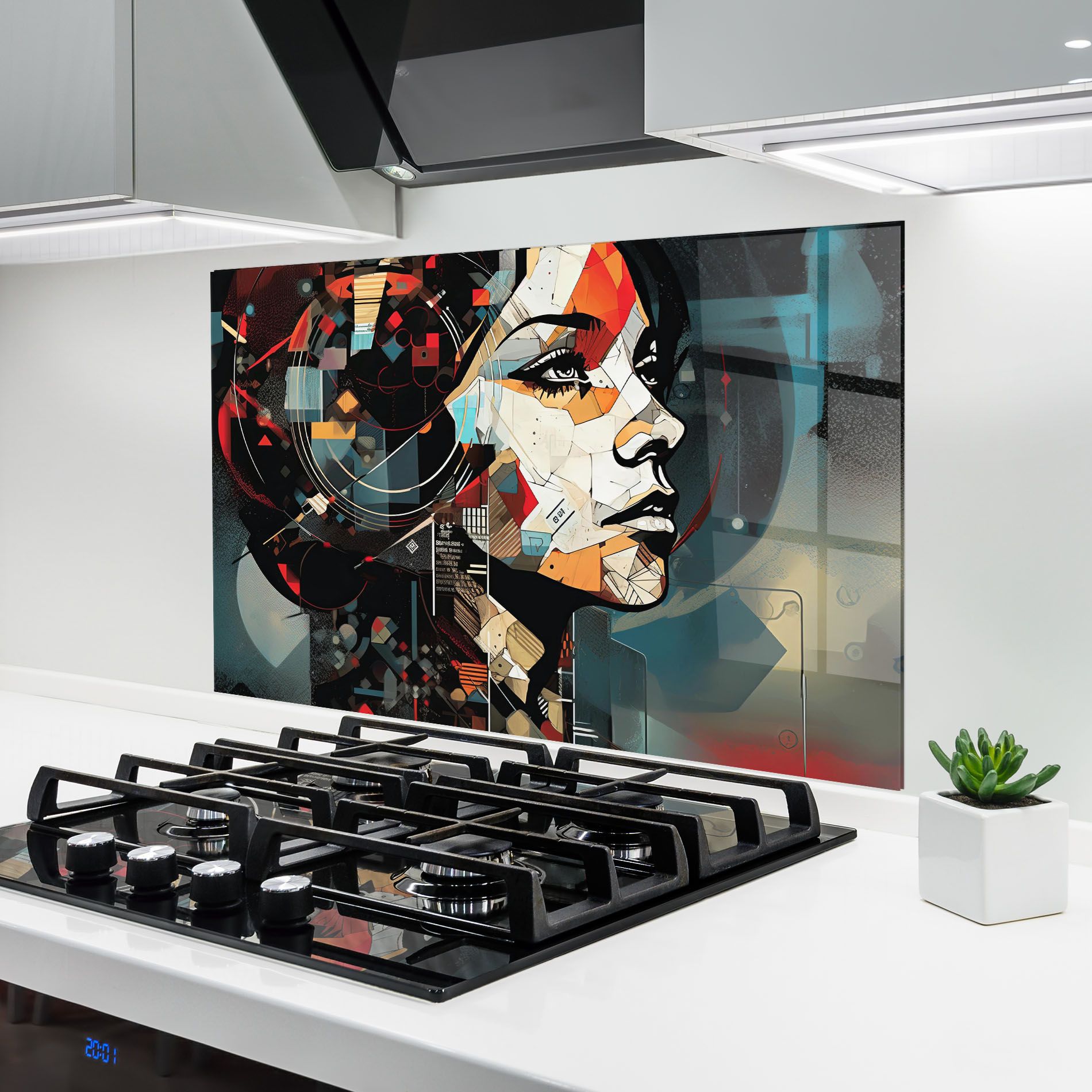 Graphical Artwork Woman mockup 6