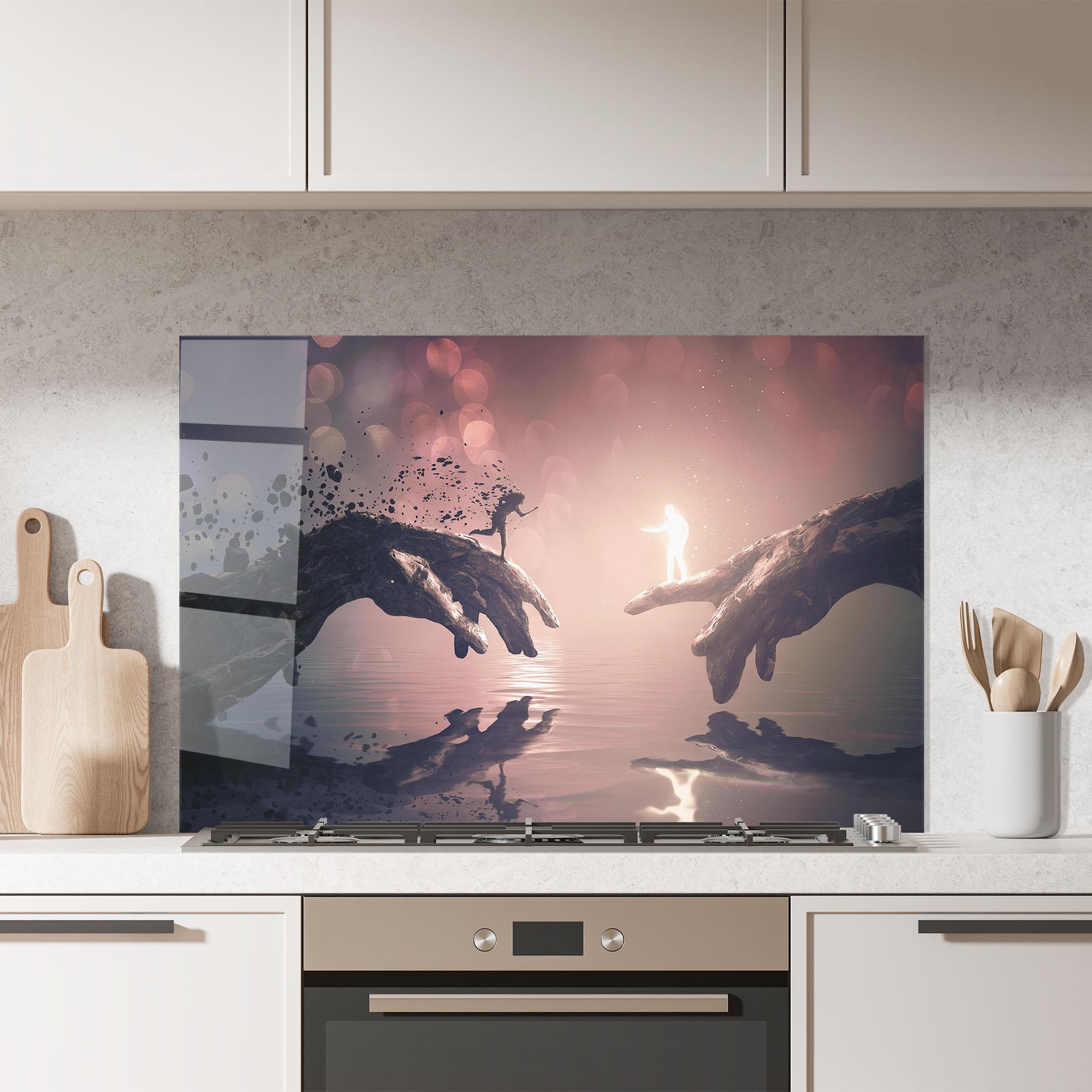 Panou Sticla Bucatarie Life Story mockup 7