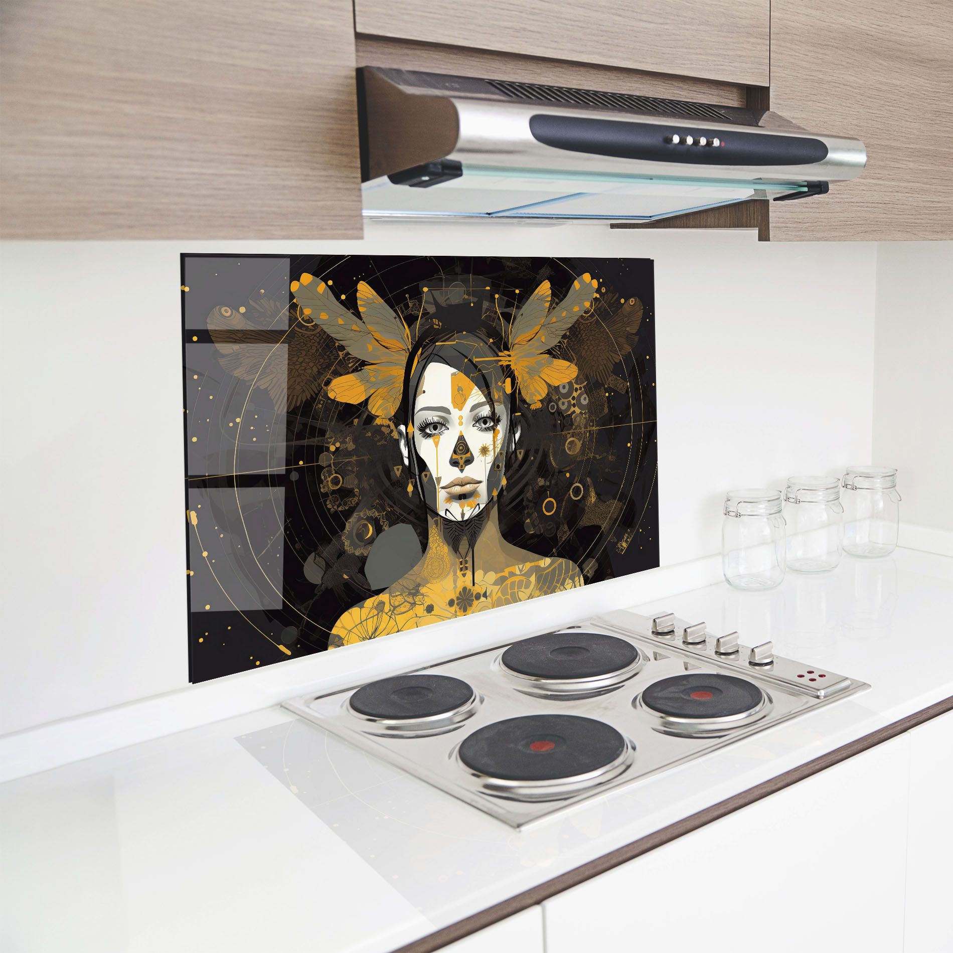 Colorful Graphical Artwork mockup 8