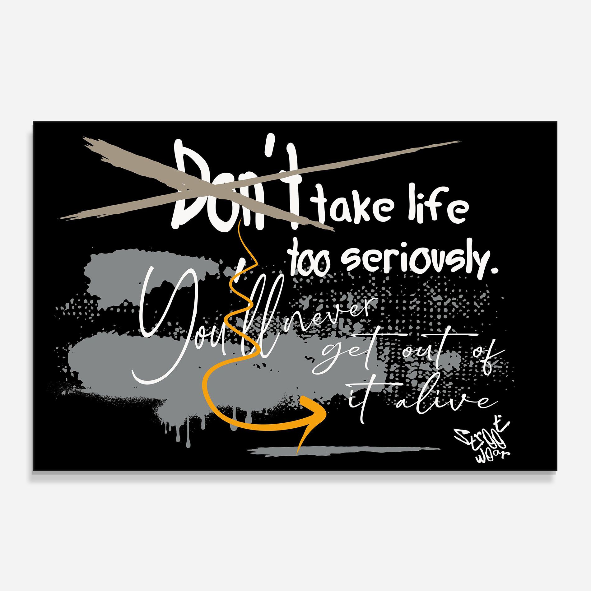 Grey Orange Graffiti mockup 0