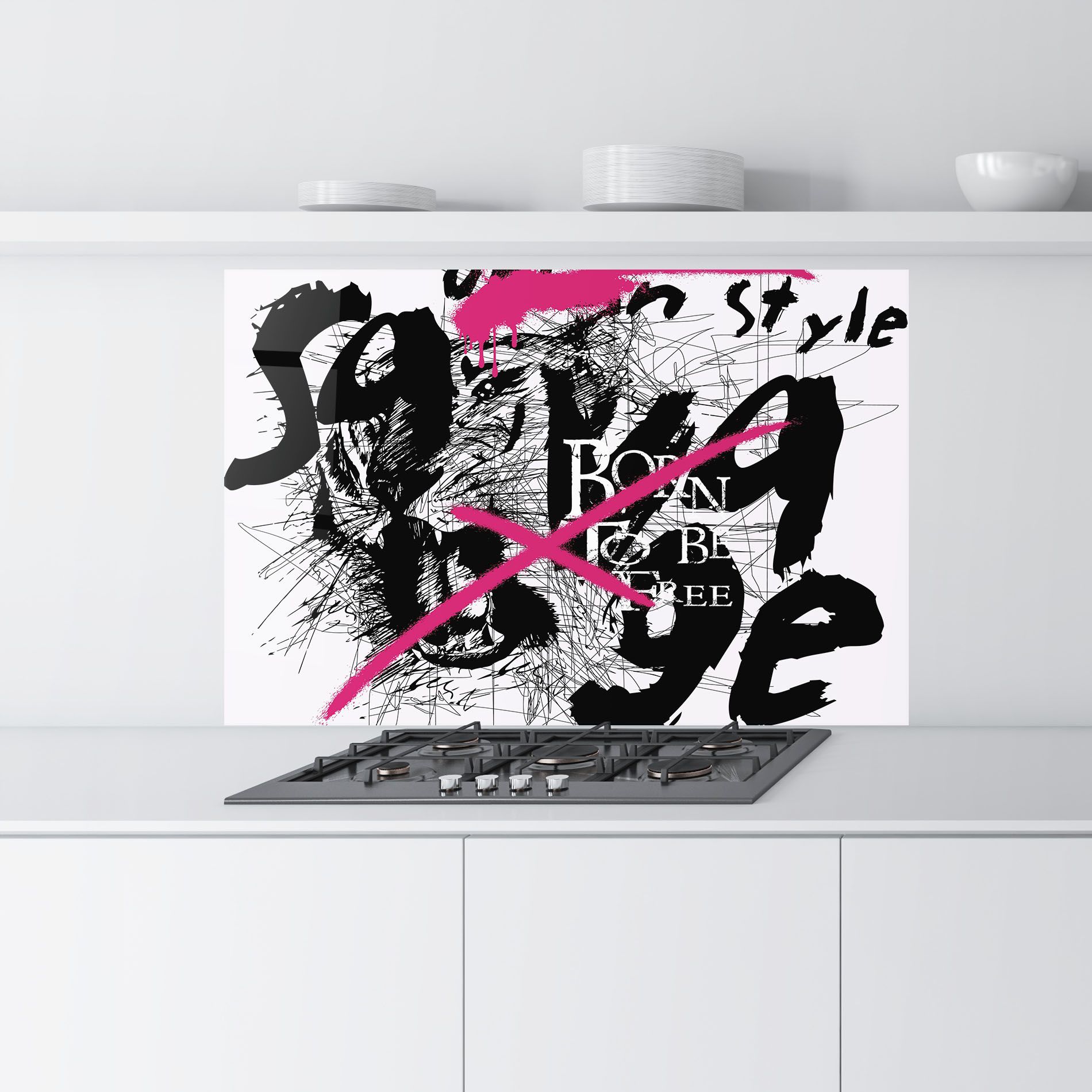 Born Free Graffiti mockup 9