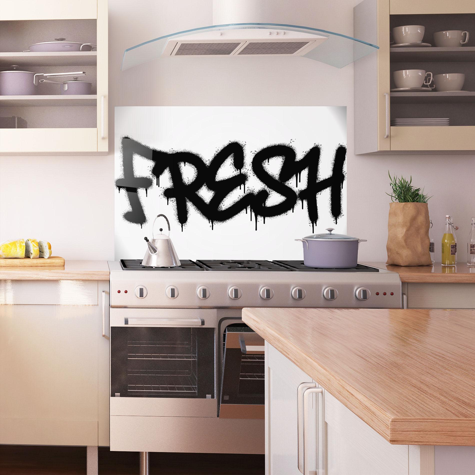 Panou Sticla Bucatarie Fresh Spray mockup 1