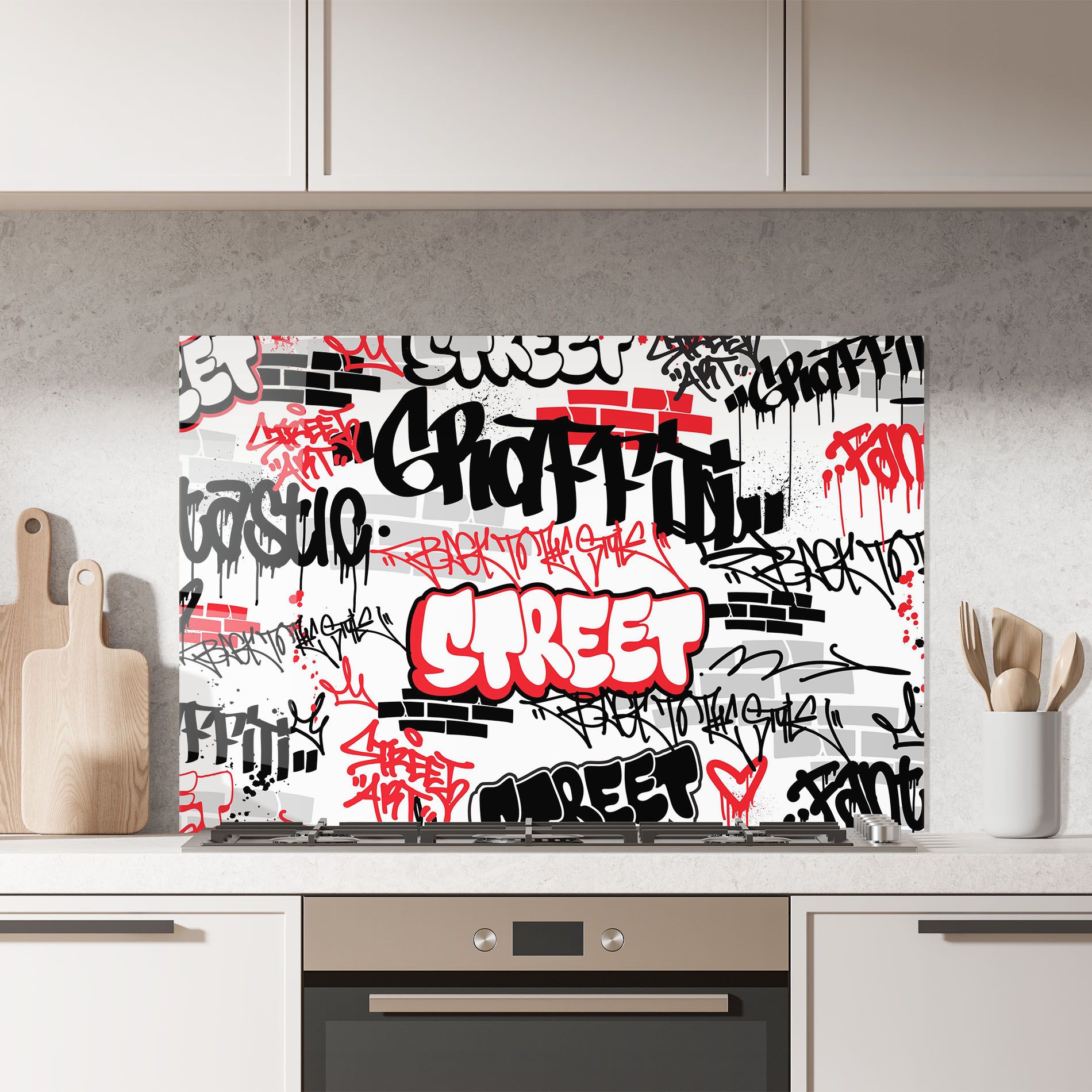 Black Red Tags mockup 7