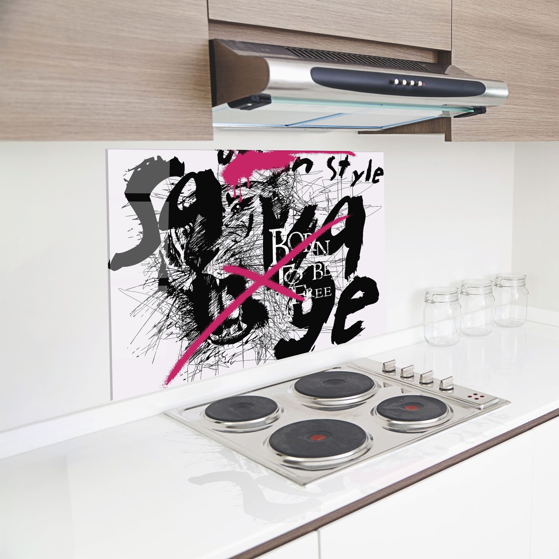 Born Free Graffiti mockup 8