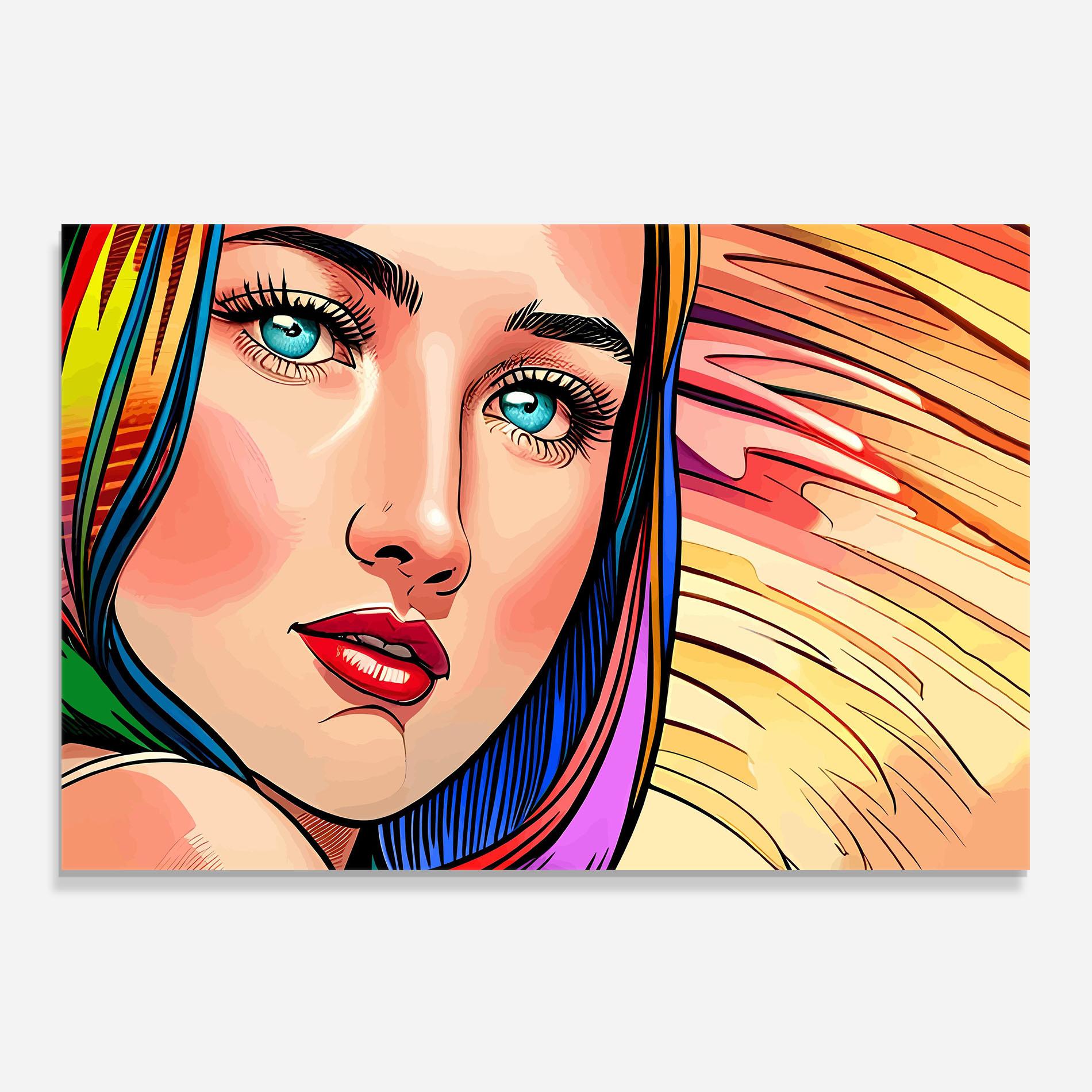 Panou Sticla Bucatarie Big Pop Eyes mockup 0