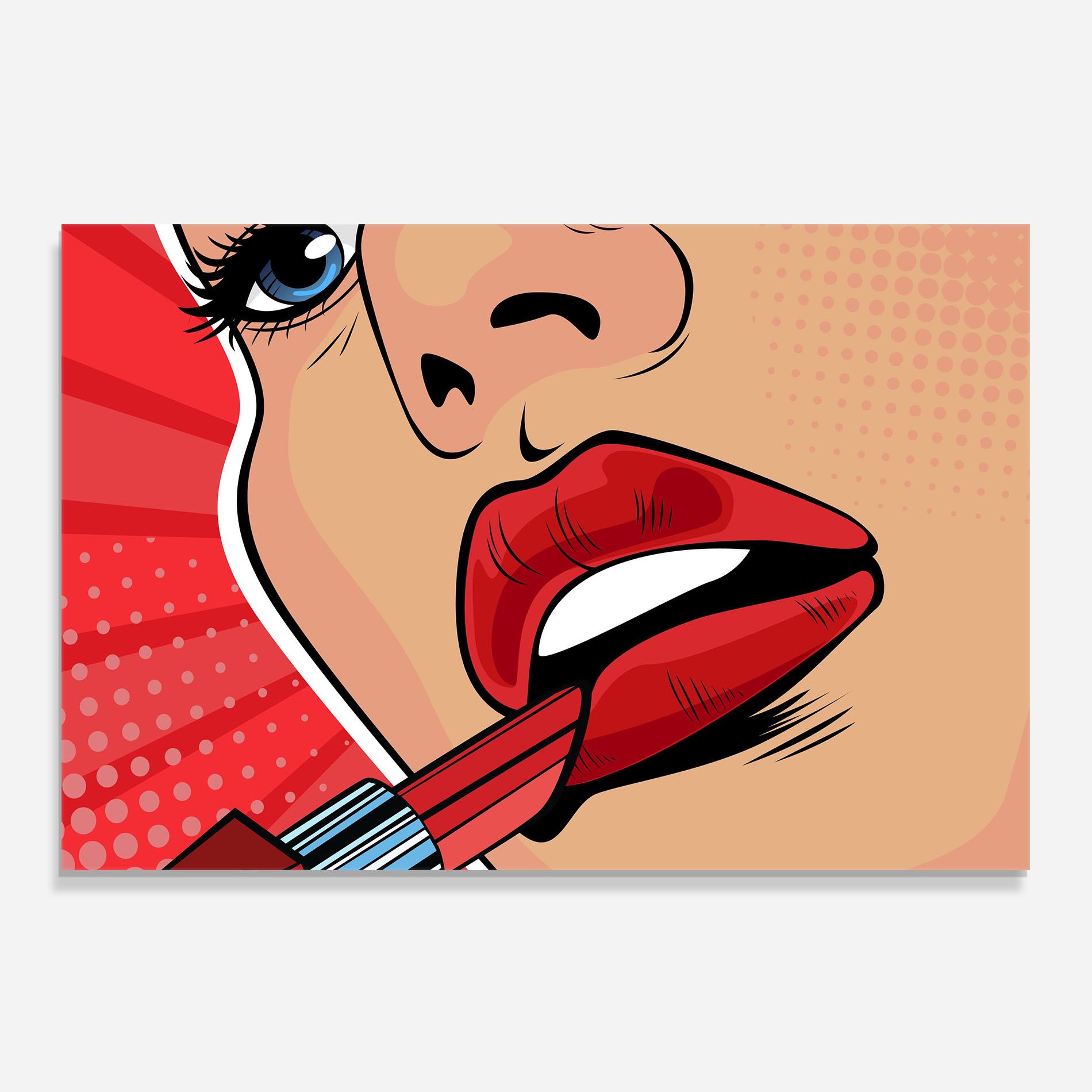 Pop Art Lipstick mockup 0