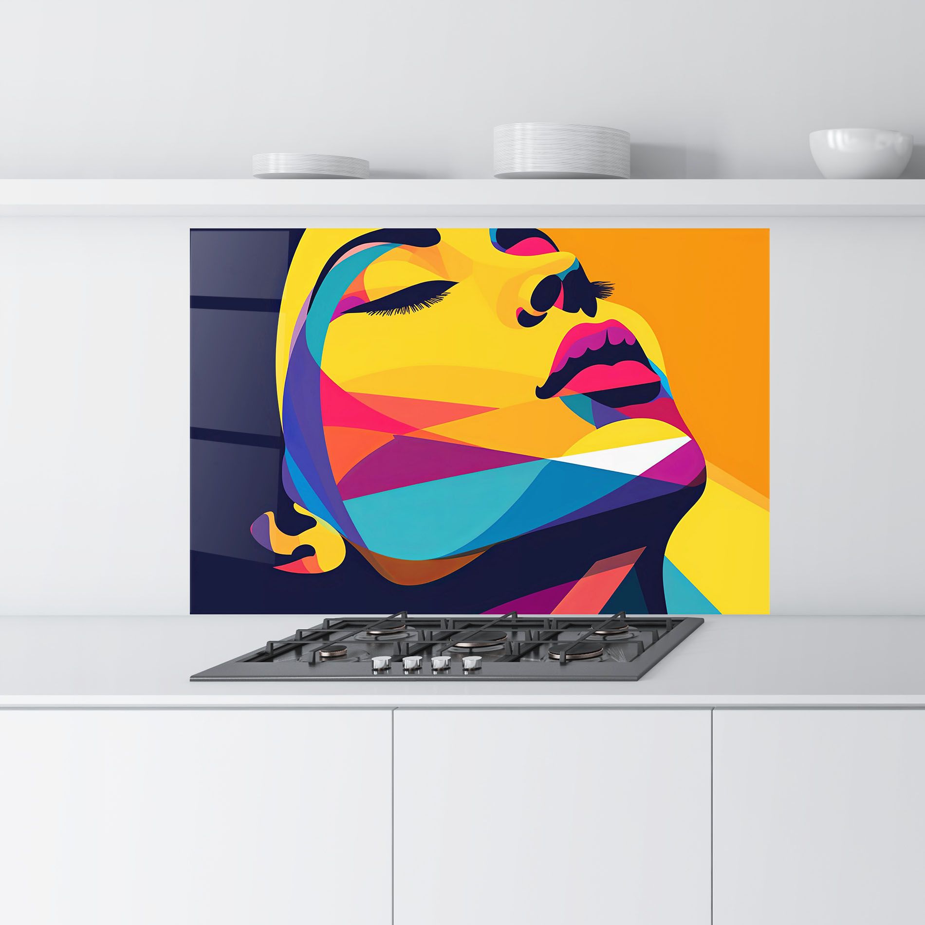 Yellow Pop Face mockup 9