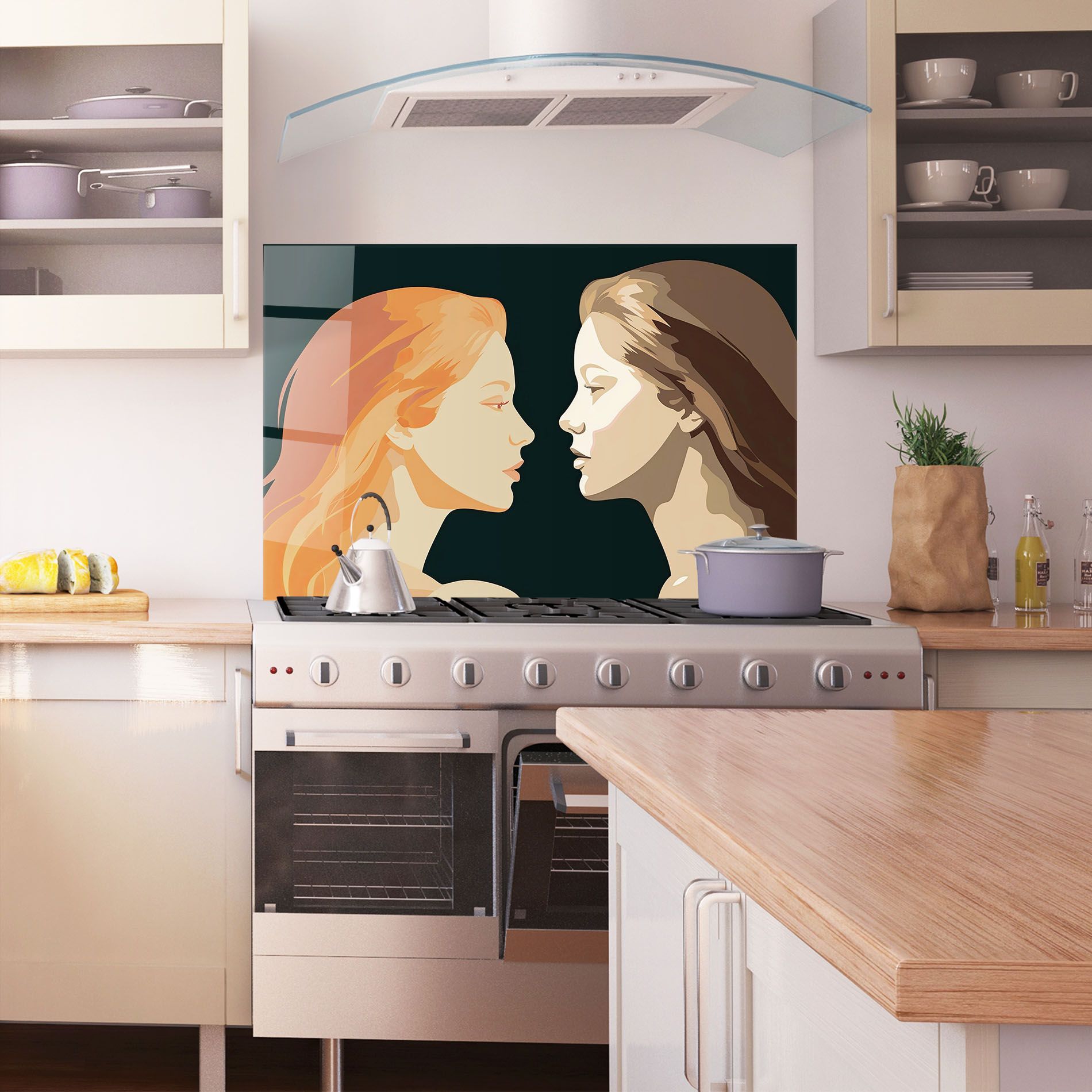 Orange Pop Girl mockup 1