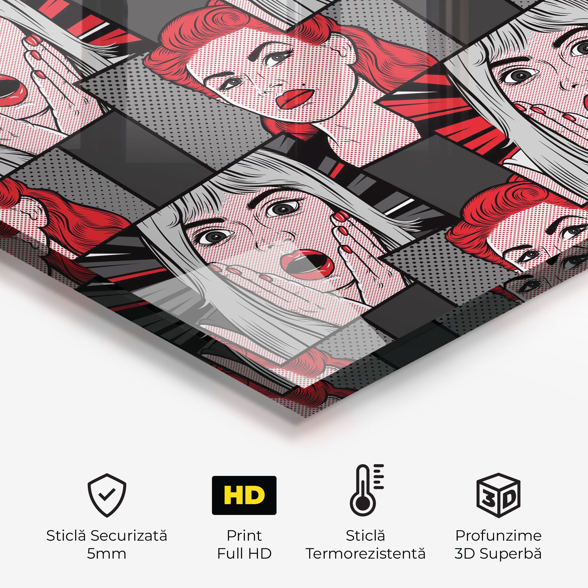 Grey Red Pop Art mockup 2