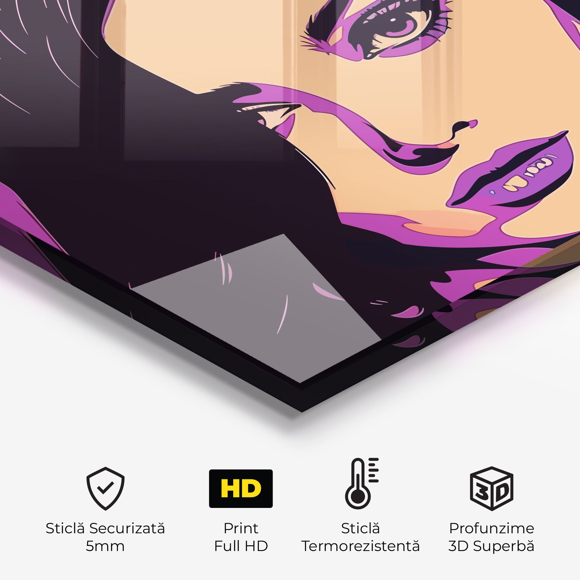 Pop Purple Woman mockup 2