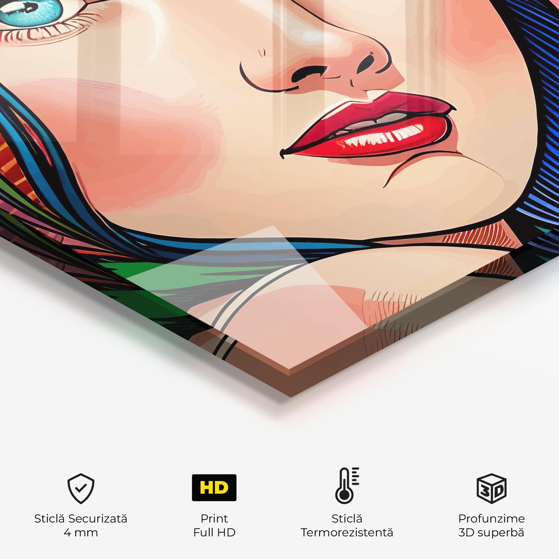 Panou Sticla Bucatarie Big Pop Eyes mockup 2