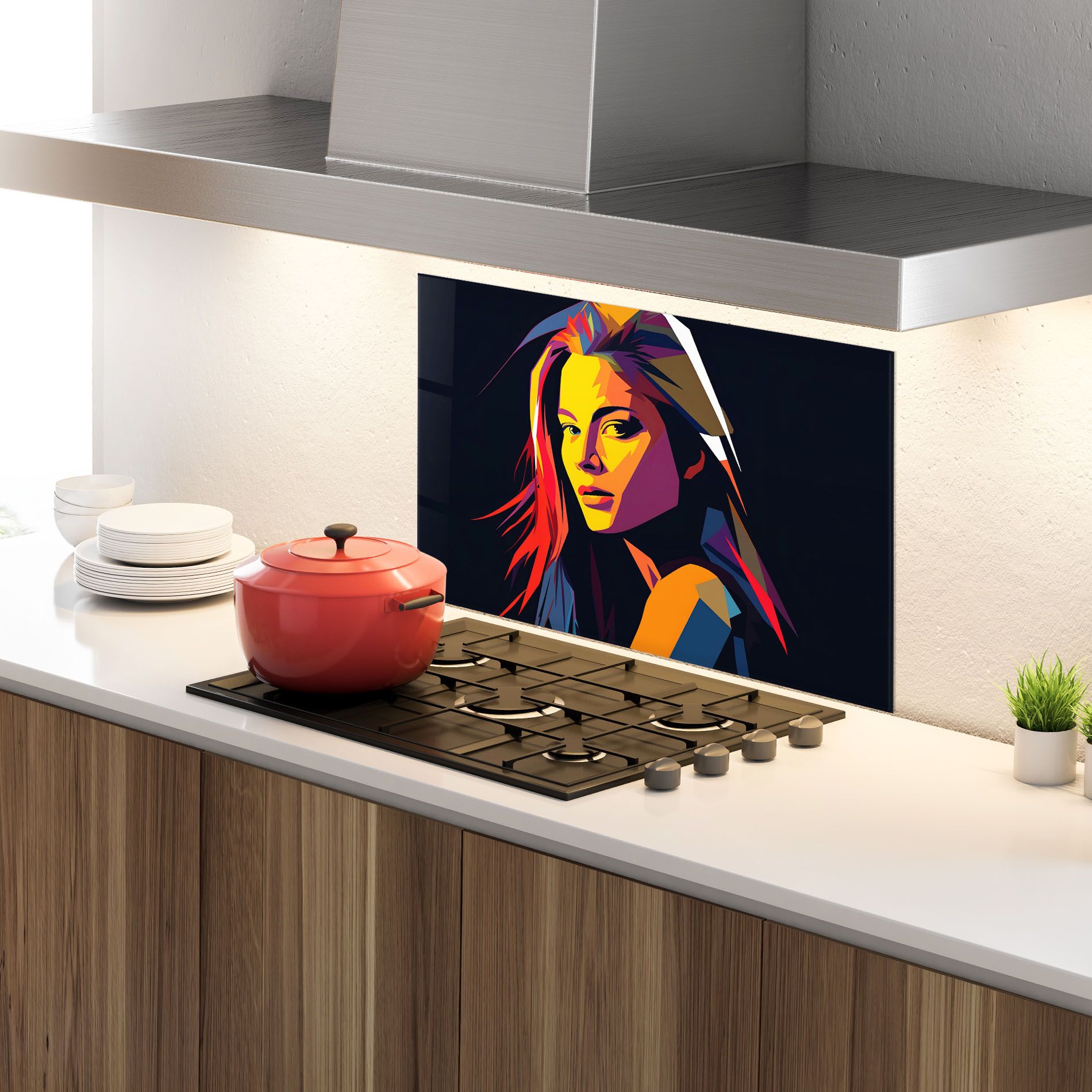 Orange Pop Light mockup 4