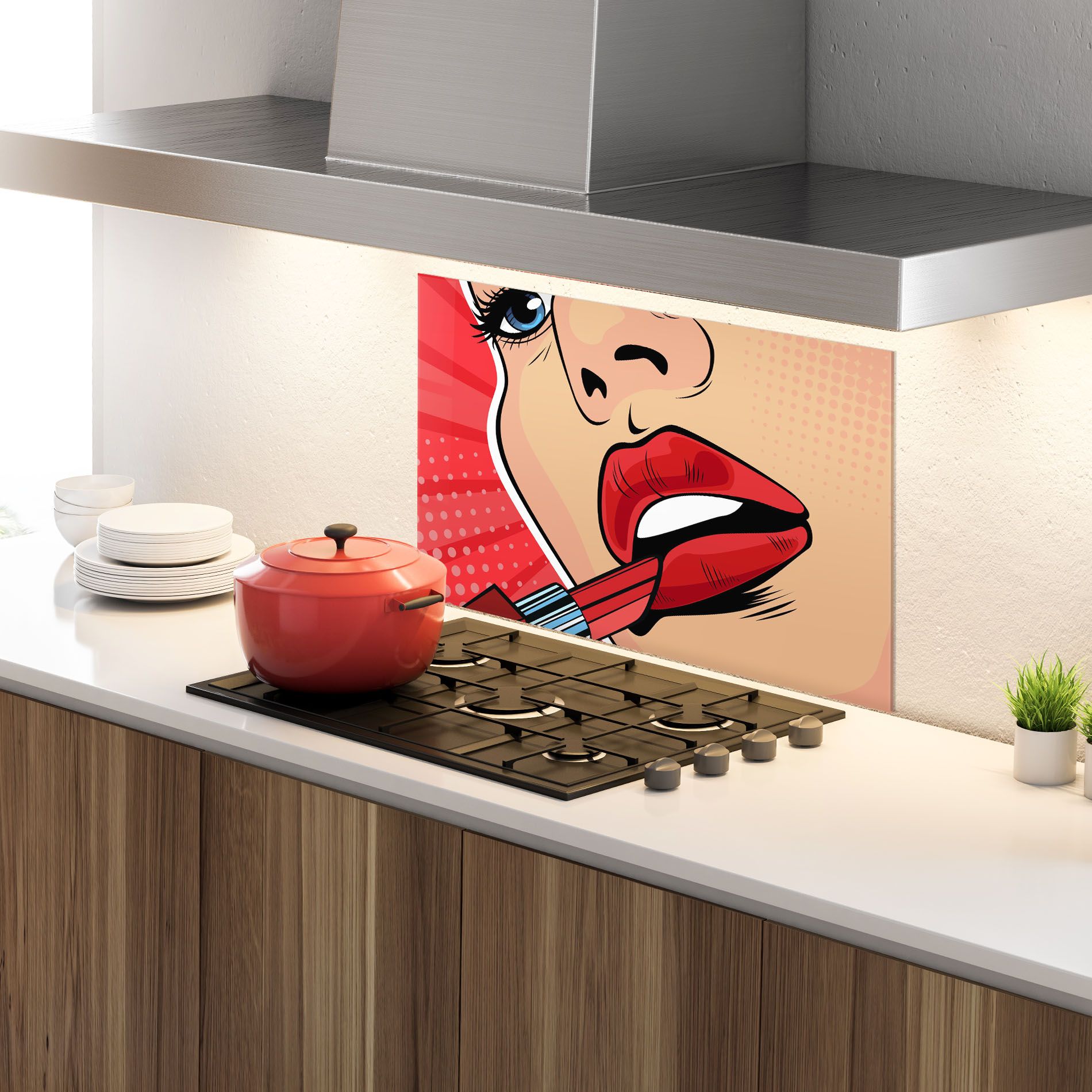 Pop Art Lipstick mockup 4