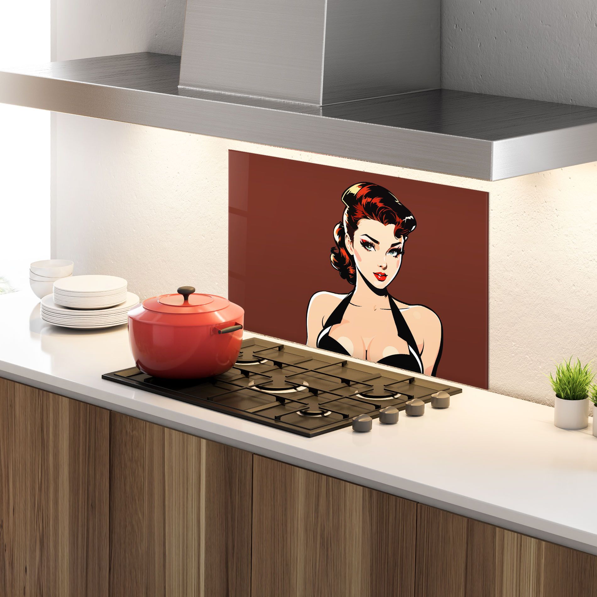 Pop Beautiful Woman mockup 4