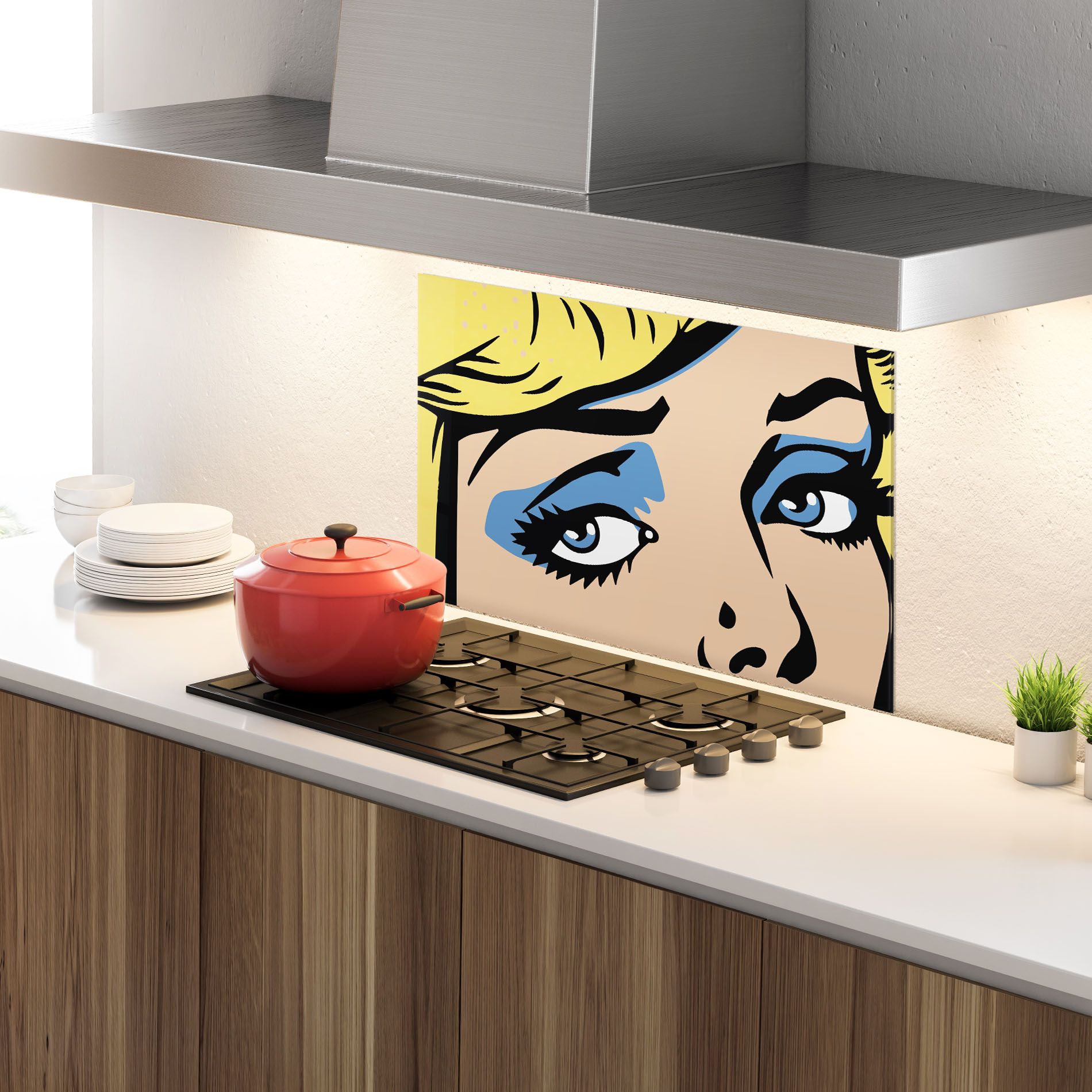 Pop Blue Makeup mockup 4