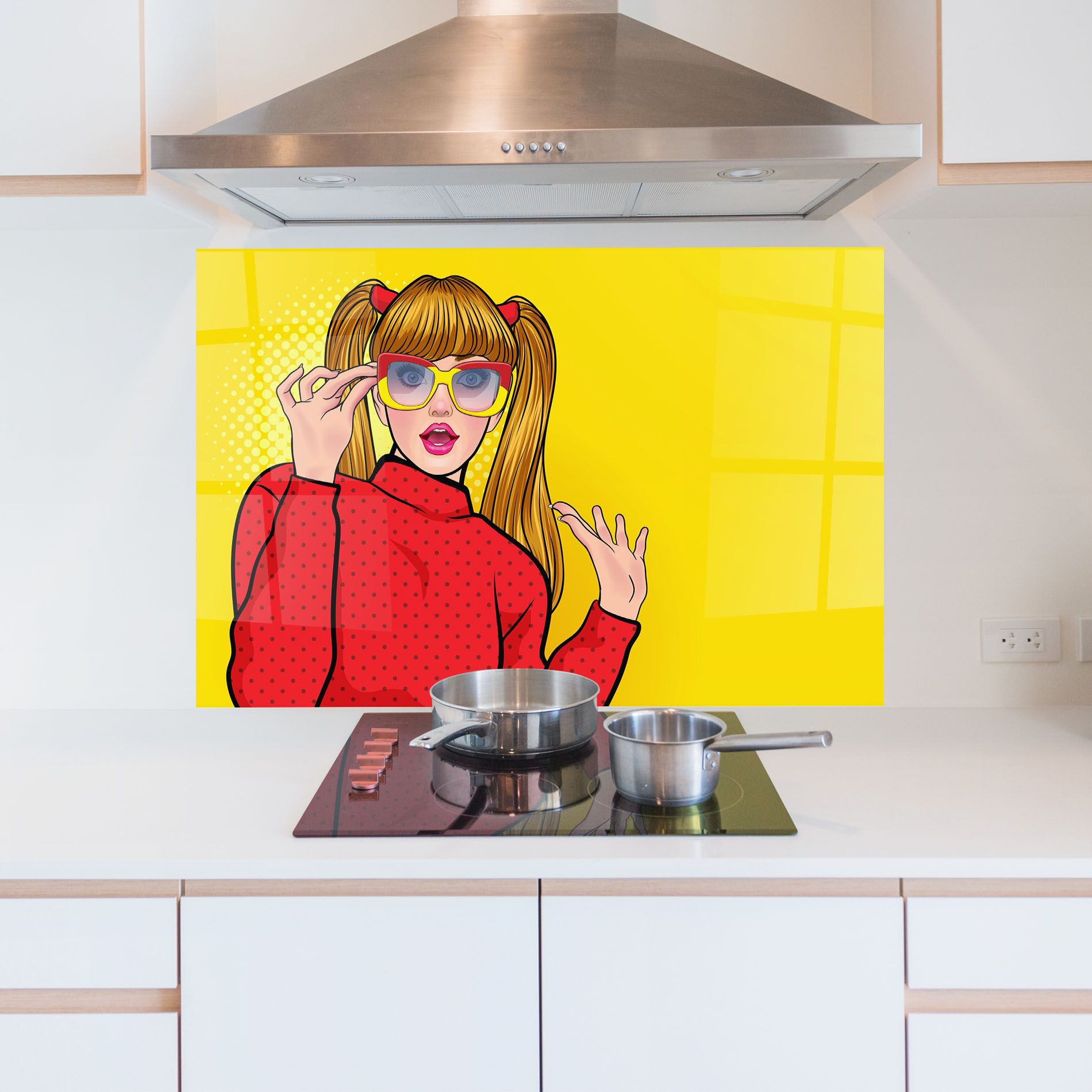 Pop Woman Surprised mockup 5