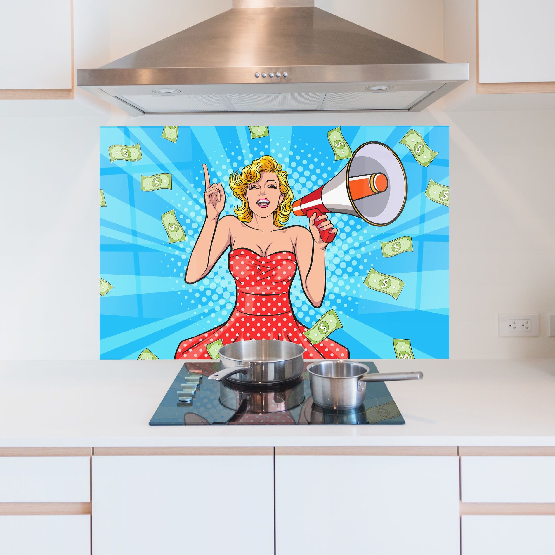 Woman Pop Money mockup 5