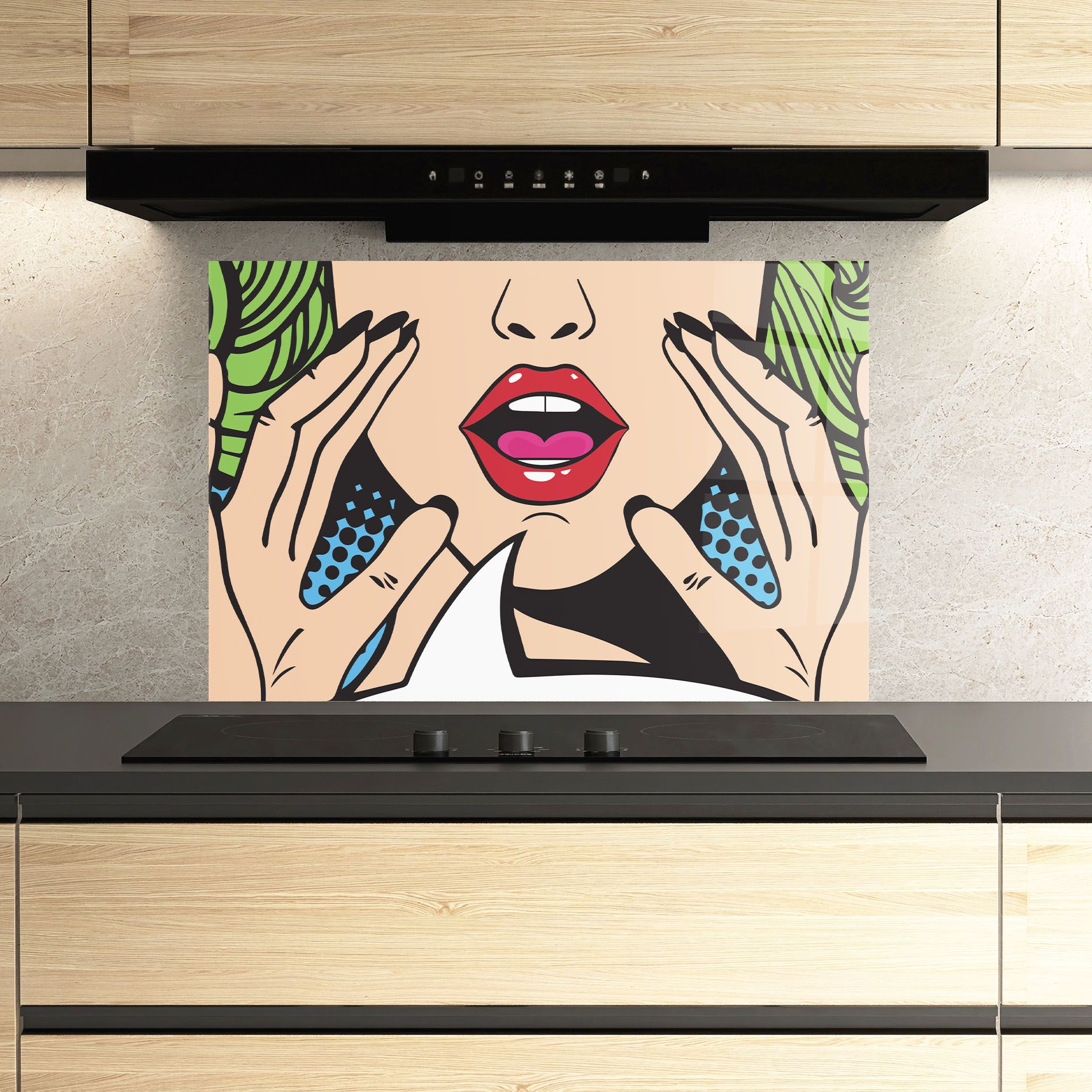 Speaking Pop Art mockup 3