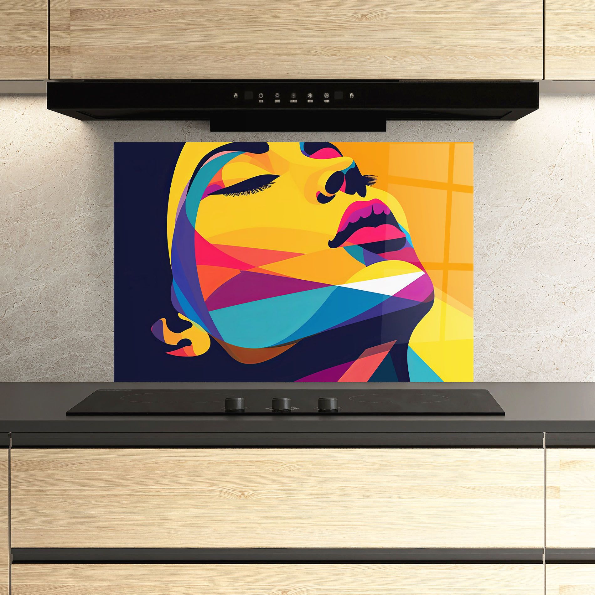 Yellow Pop Face mockup 3