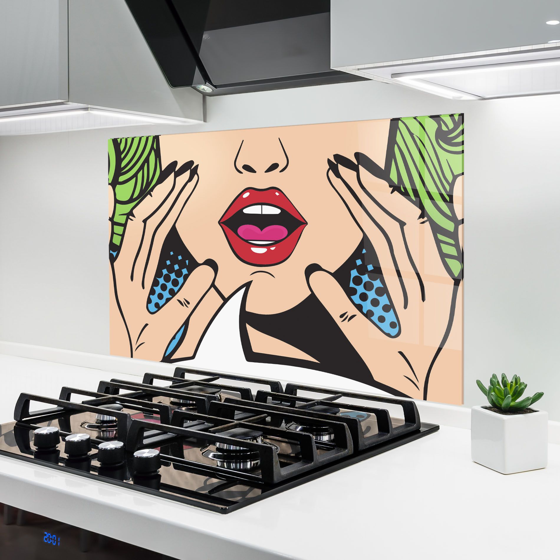 Speaking Pop Art mockup 6