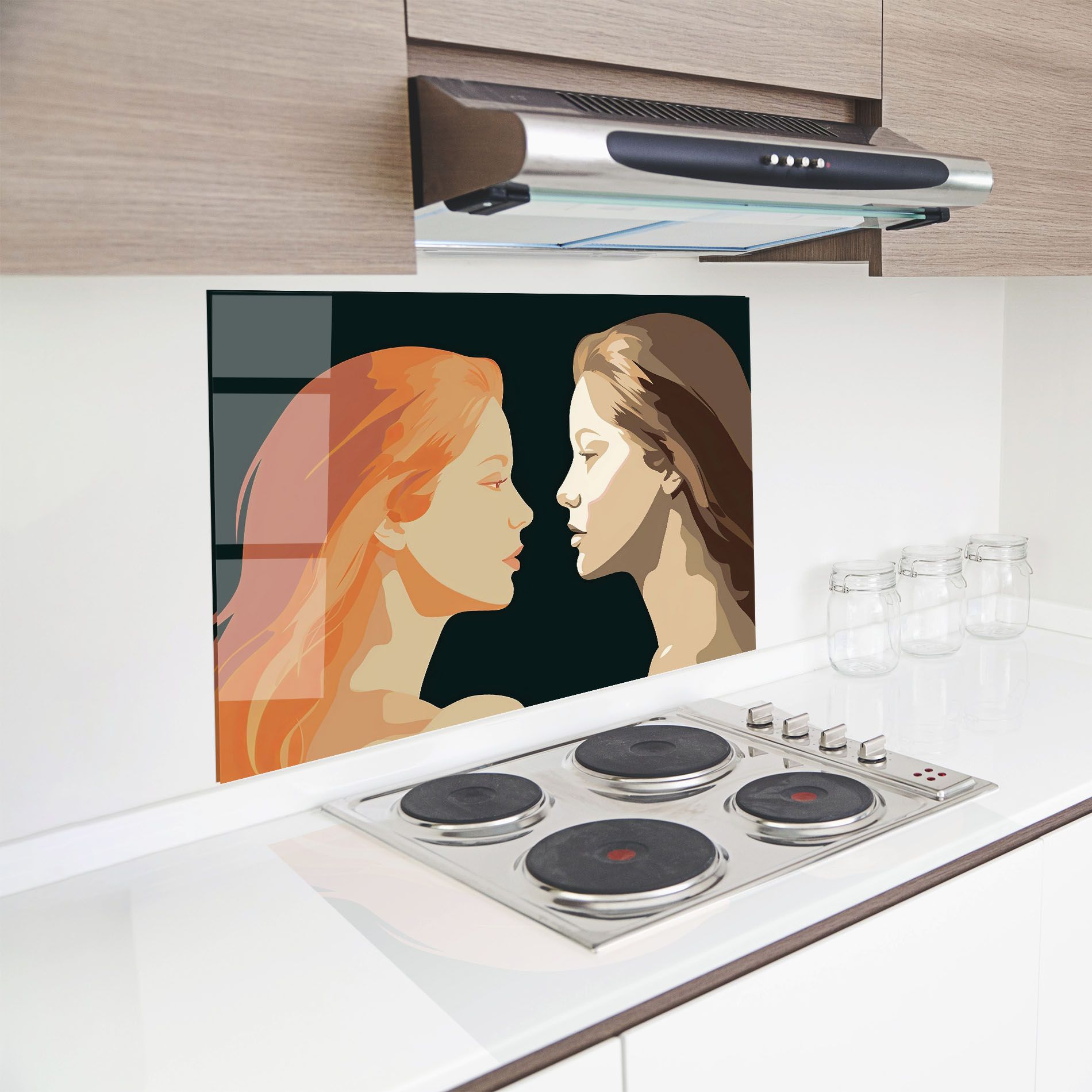 Orange Pop Girl mockup 8