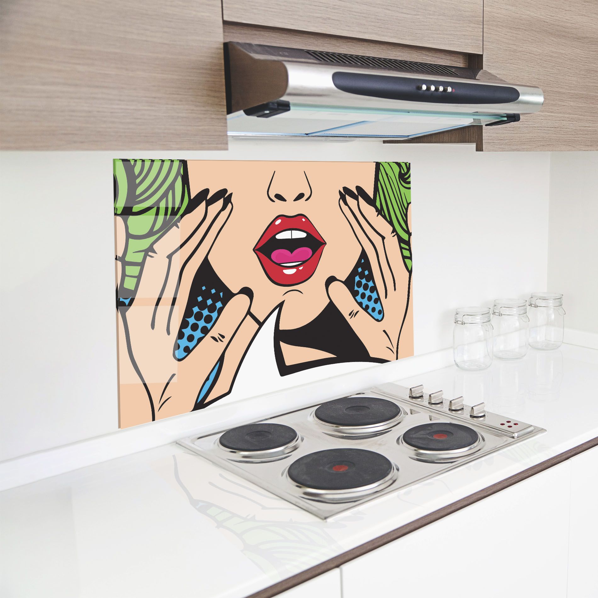 Speaking Pop Art mockup 8