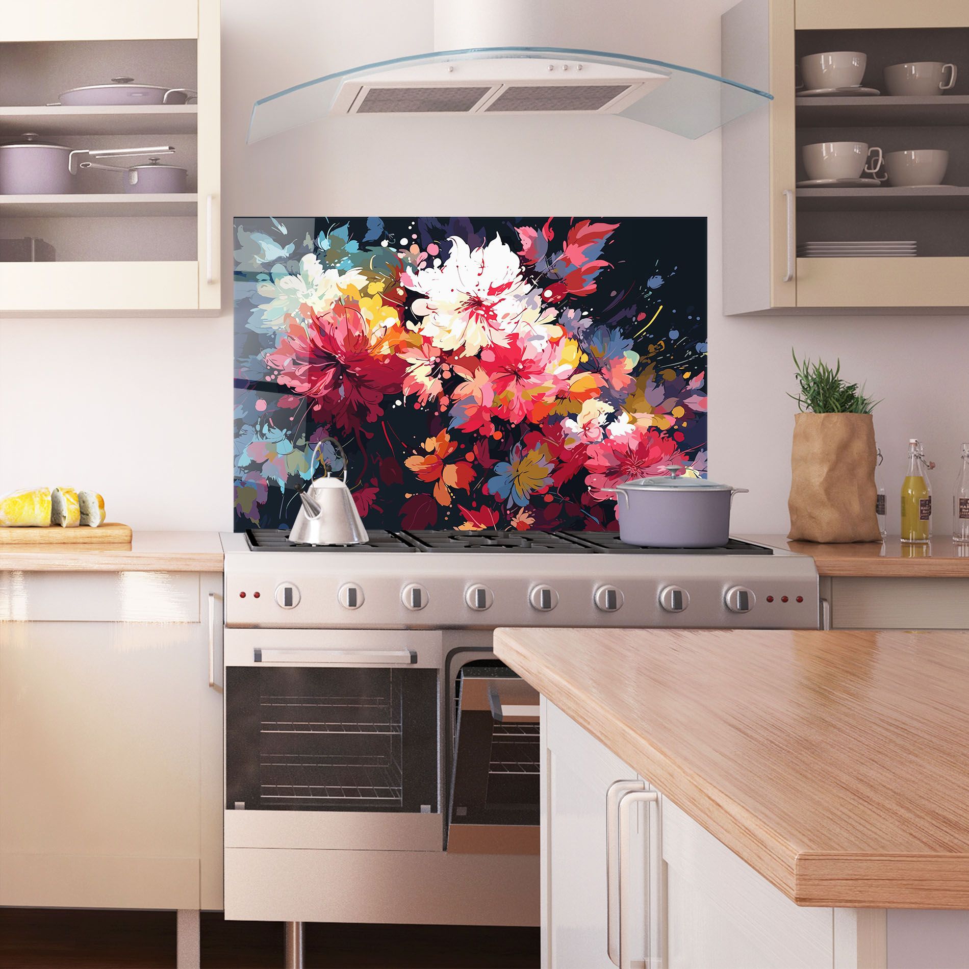 Flower Art Texture mockup 1