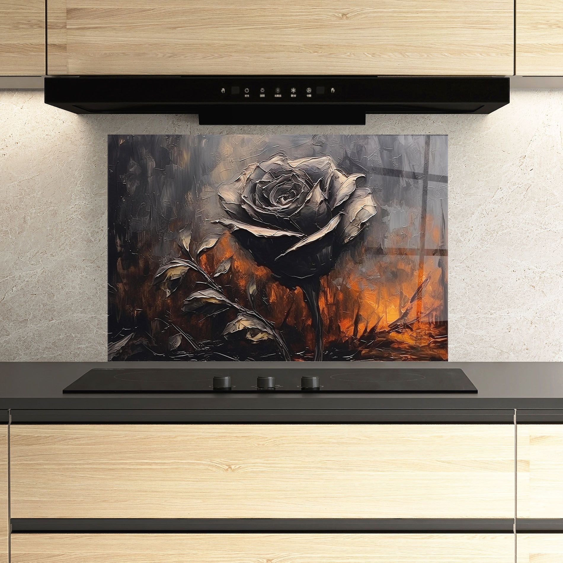 Black Rose Art mockup 3