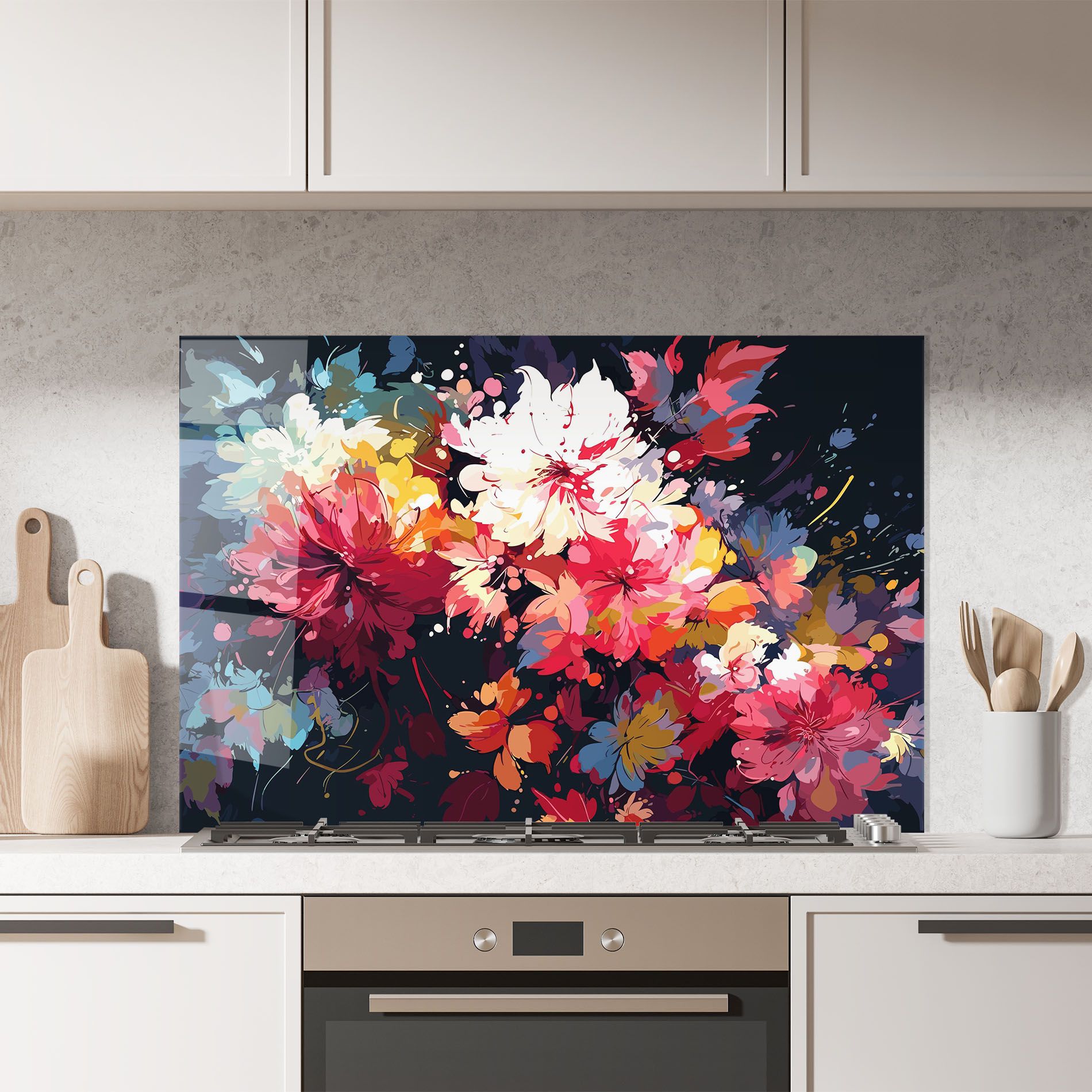 Flower Art Texture mockup 7