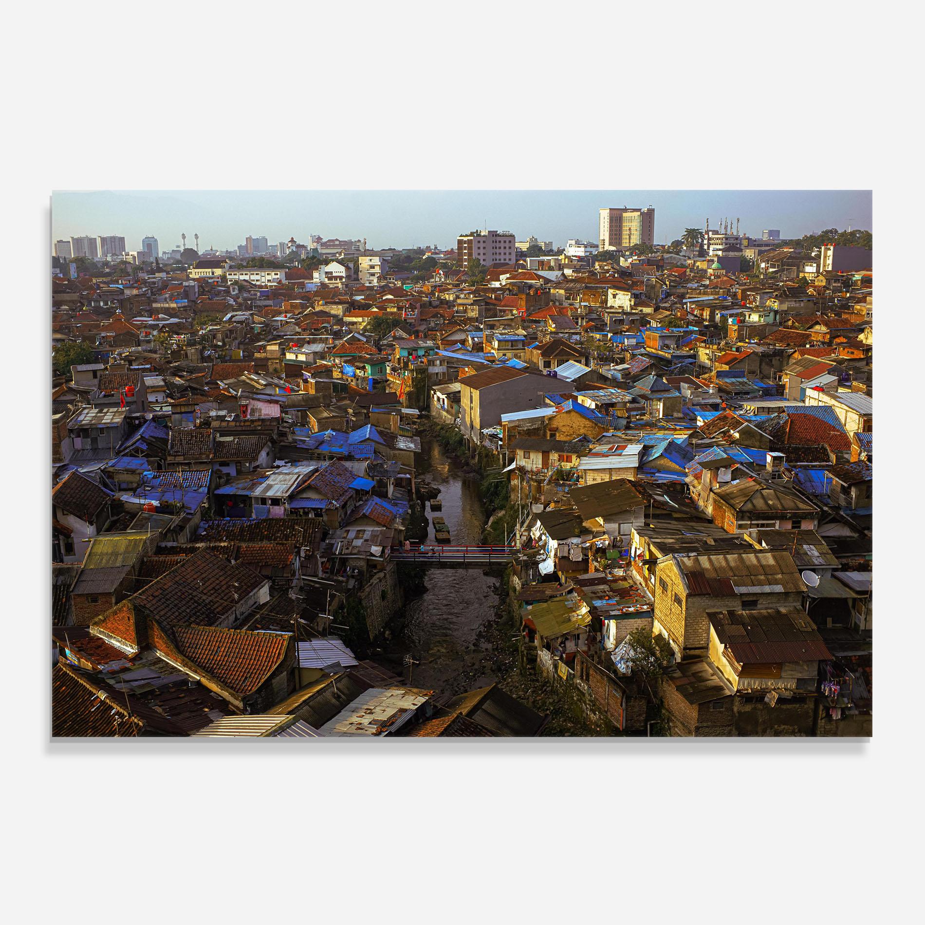 Panou Sticla Bucatarie Bandung Golden Hour mockup 0