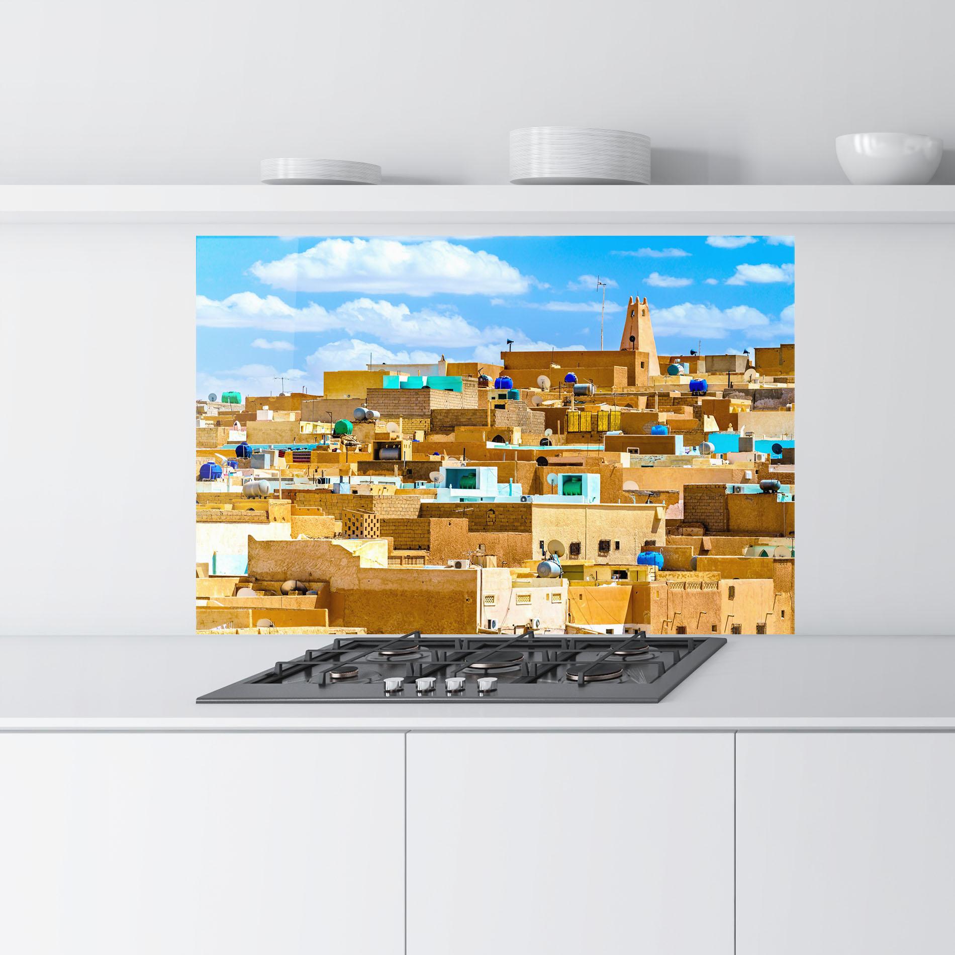 Panou Sticla Bucatarie Atteuf Ancient Town mockup 9