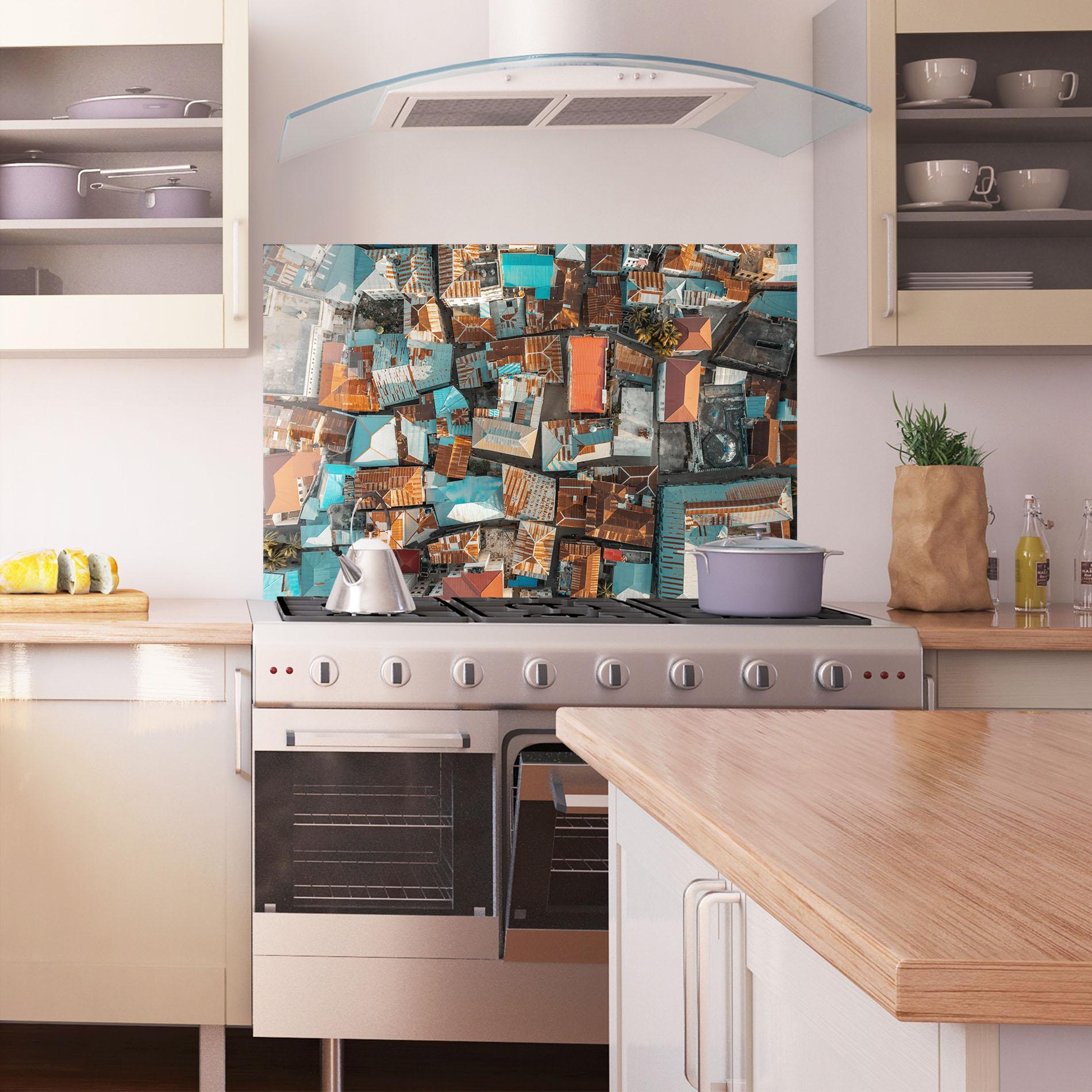 Panou Sticla Bucatarie Island Tanzania mockup 1