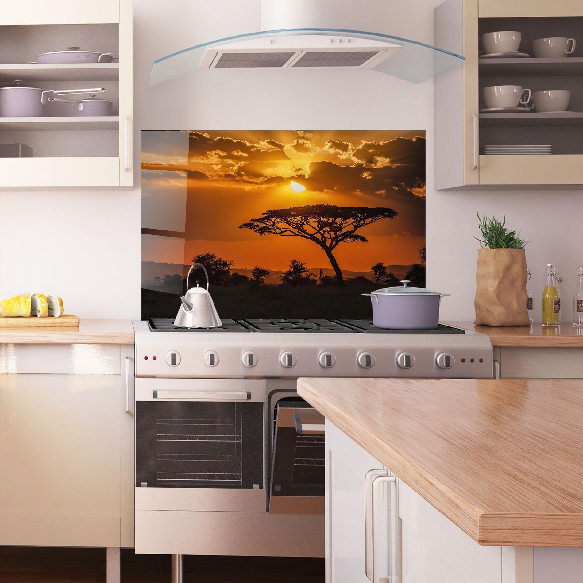 Panou Sticla Bucatarie Mesmerizing View mockup 1