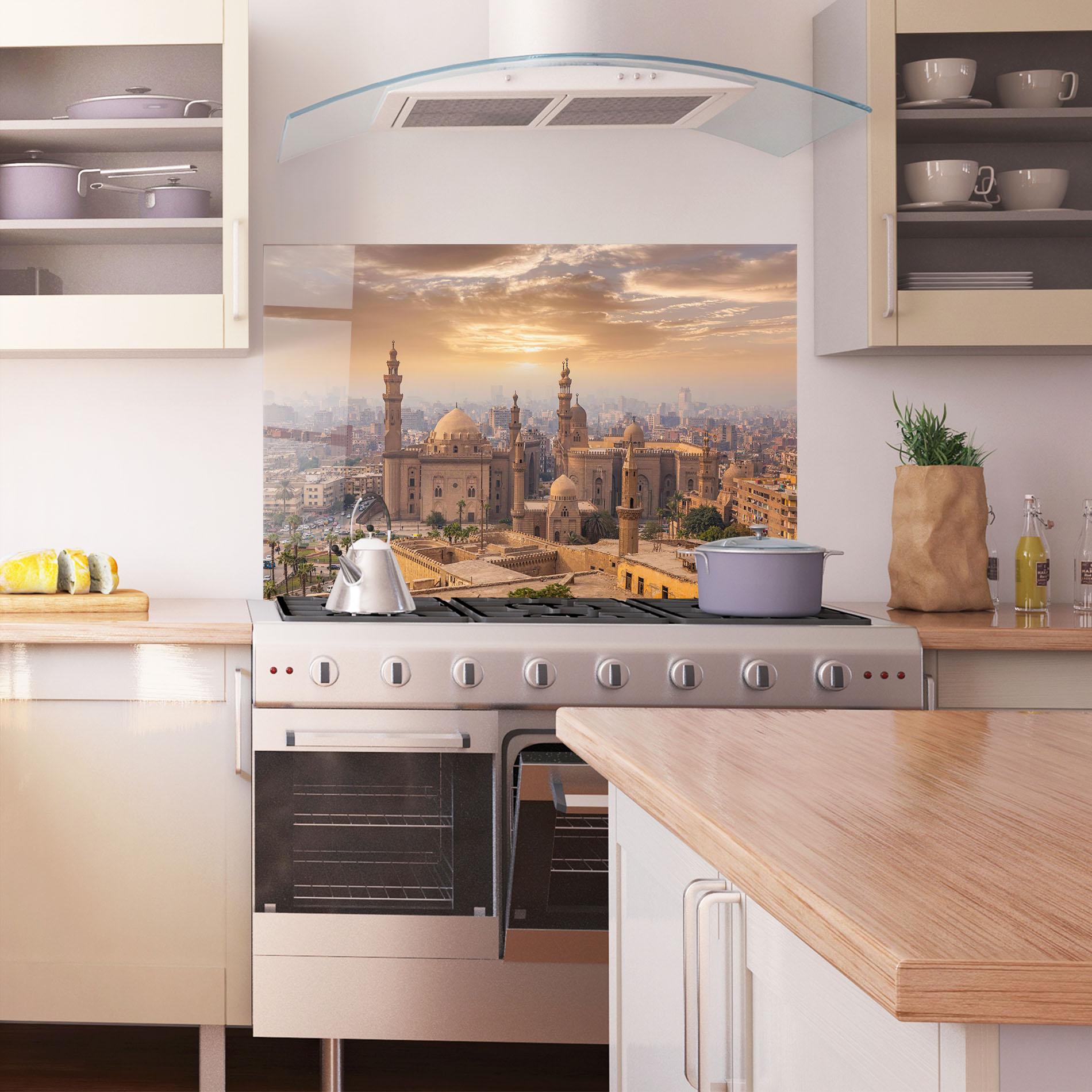 Panou Sticla Bucatarie Mosque Madrasa View mockup 1